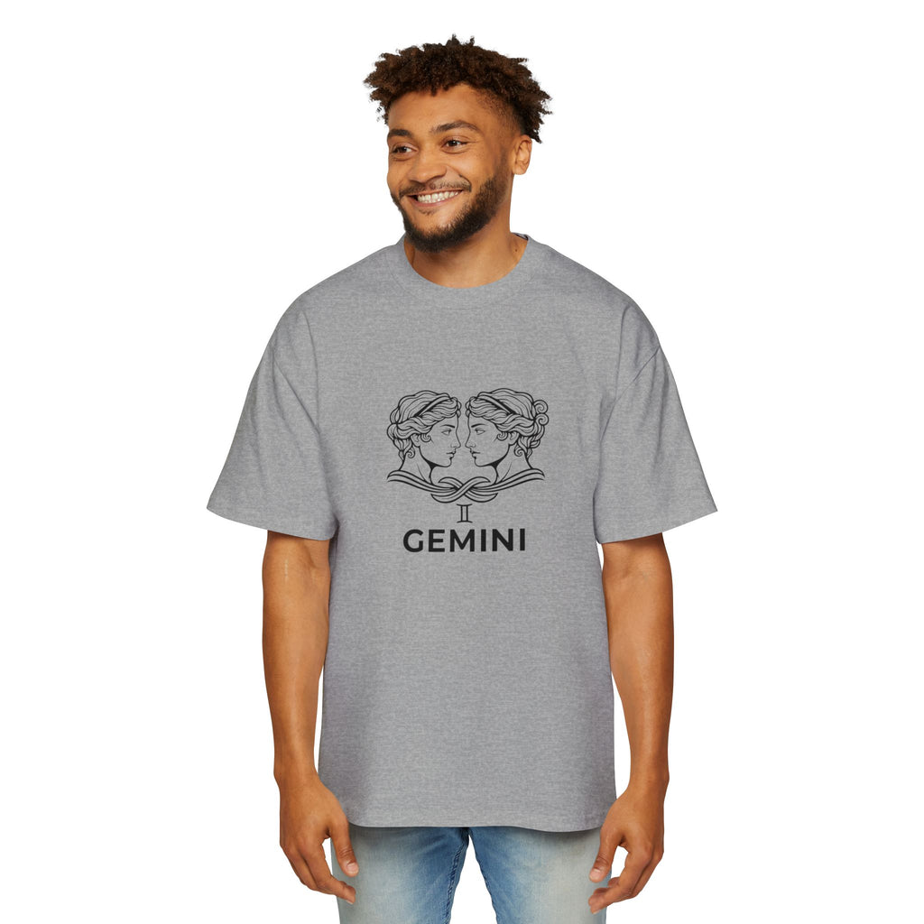 Oversized Gemini Tee - Streetwear meets Mythology