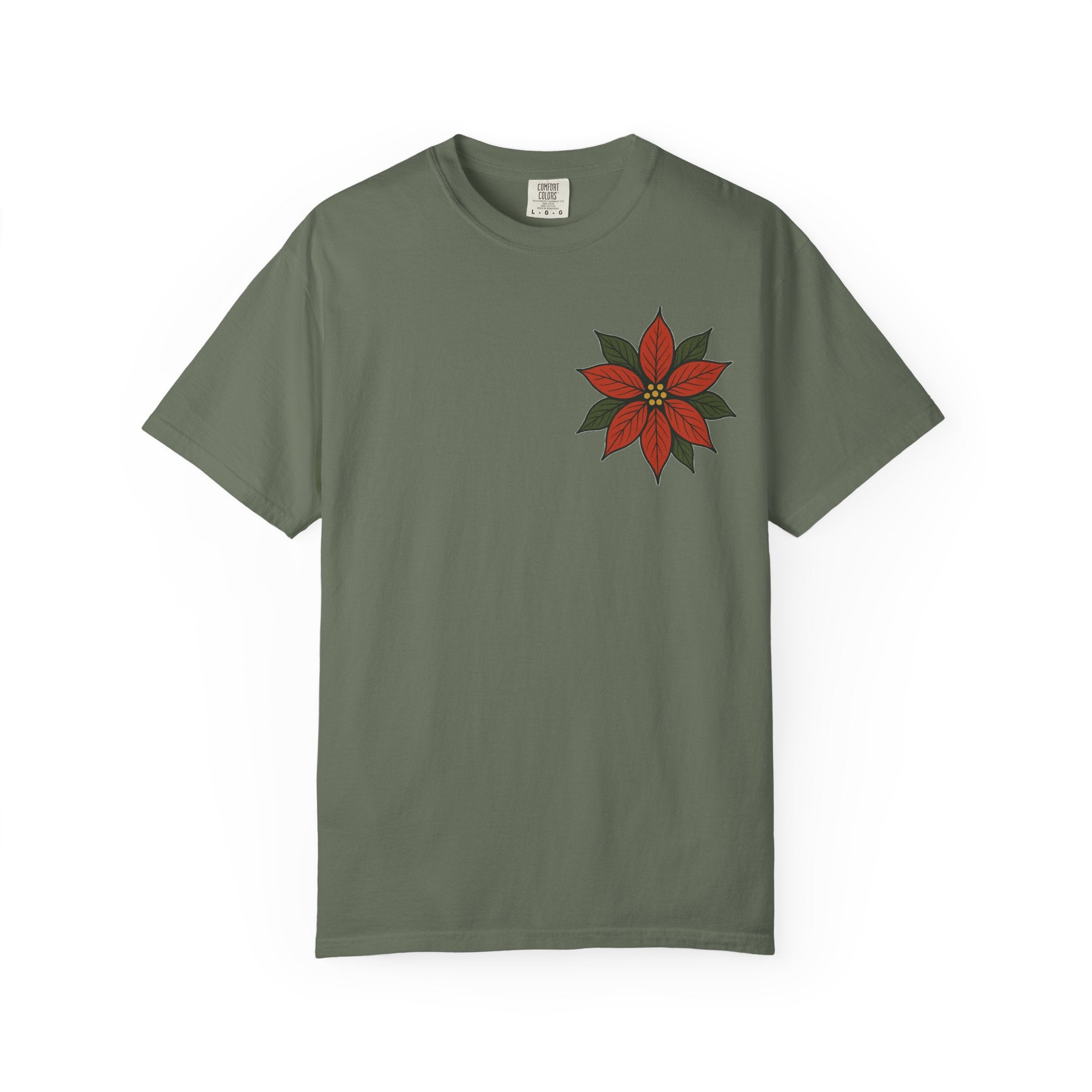Poinsettia Winter Bloom T-Shirt