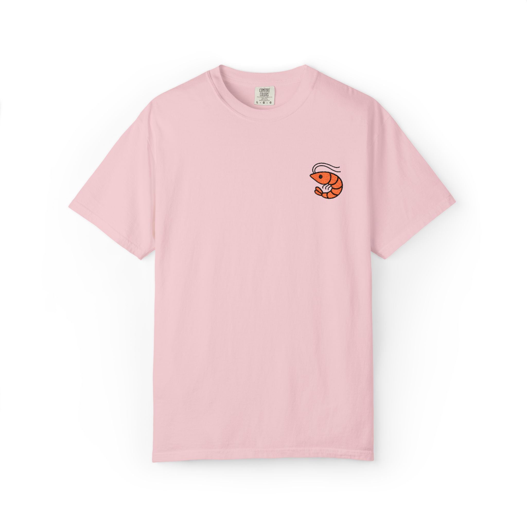 Embroidered Shrimp T-Shirt