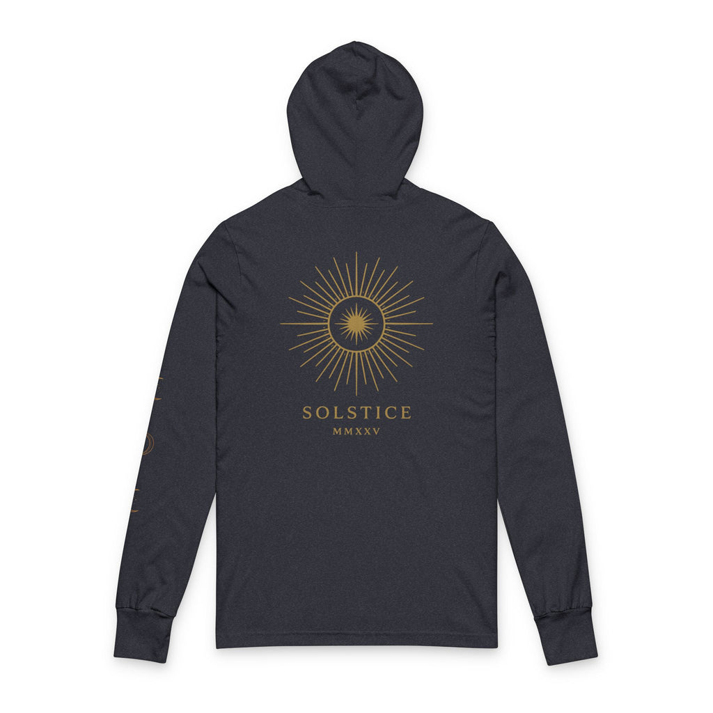 Winter Solstice Hooded Long Sleeve Tee