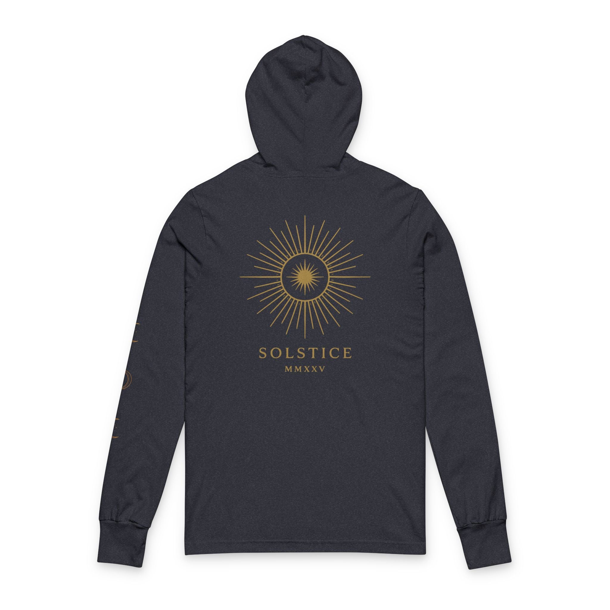 Winter Solstice Hooded Long Sleeve Tee