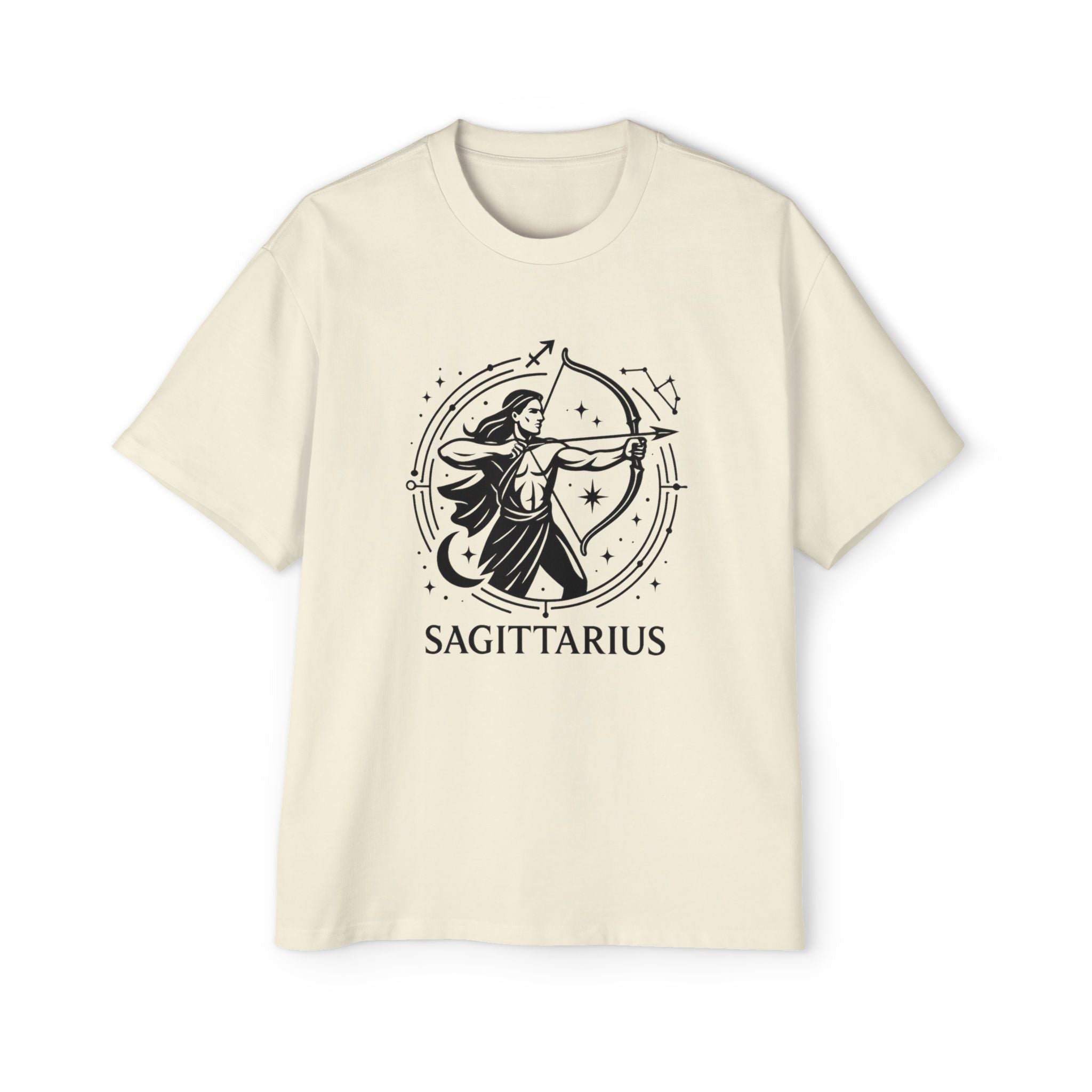 Oversized Sagittarius Tee - Streetwear meets Mythology