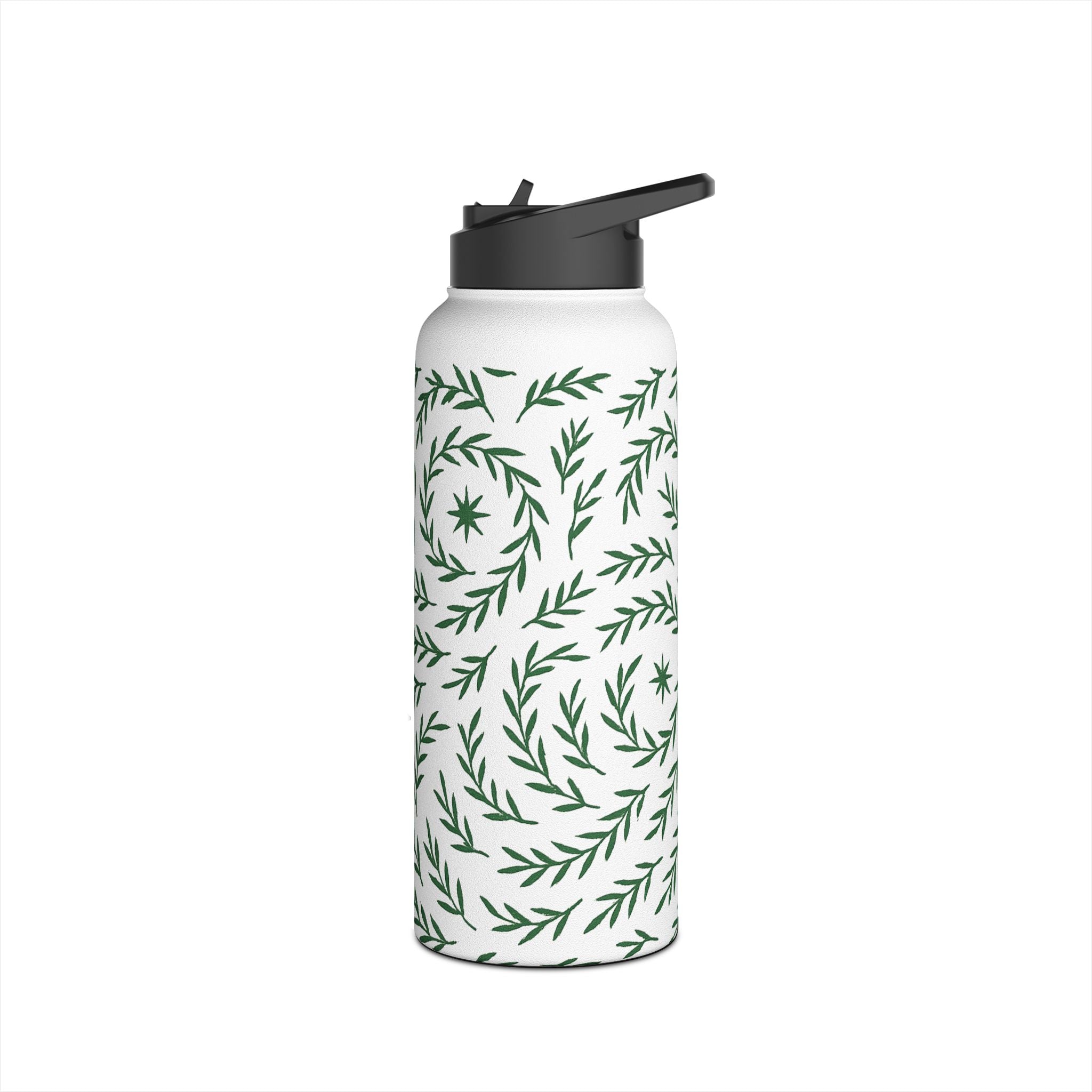 Holiday Fir Insulated Stainless Steel Water Bottle
