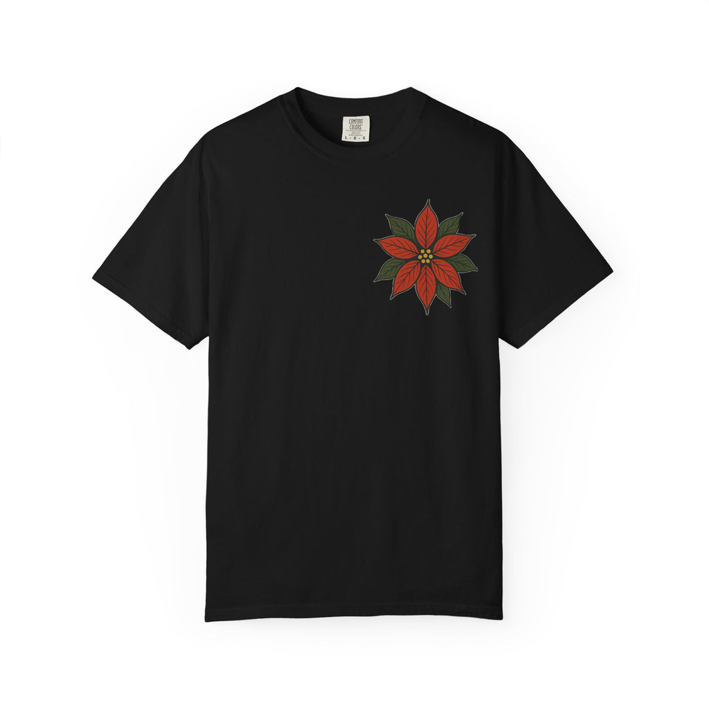 Poinsettia Winter Bloom T-Shirt