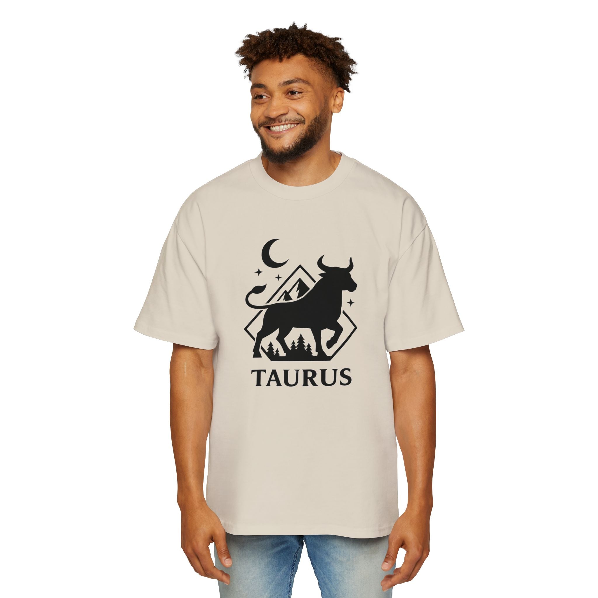 Oversized Taurus Tee - Streetwear meets Mythology