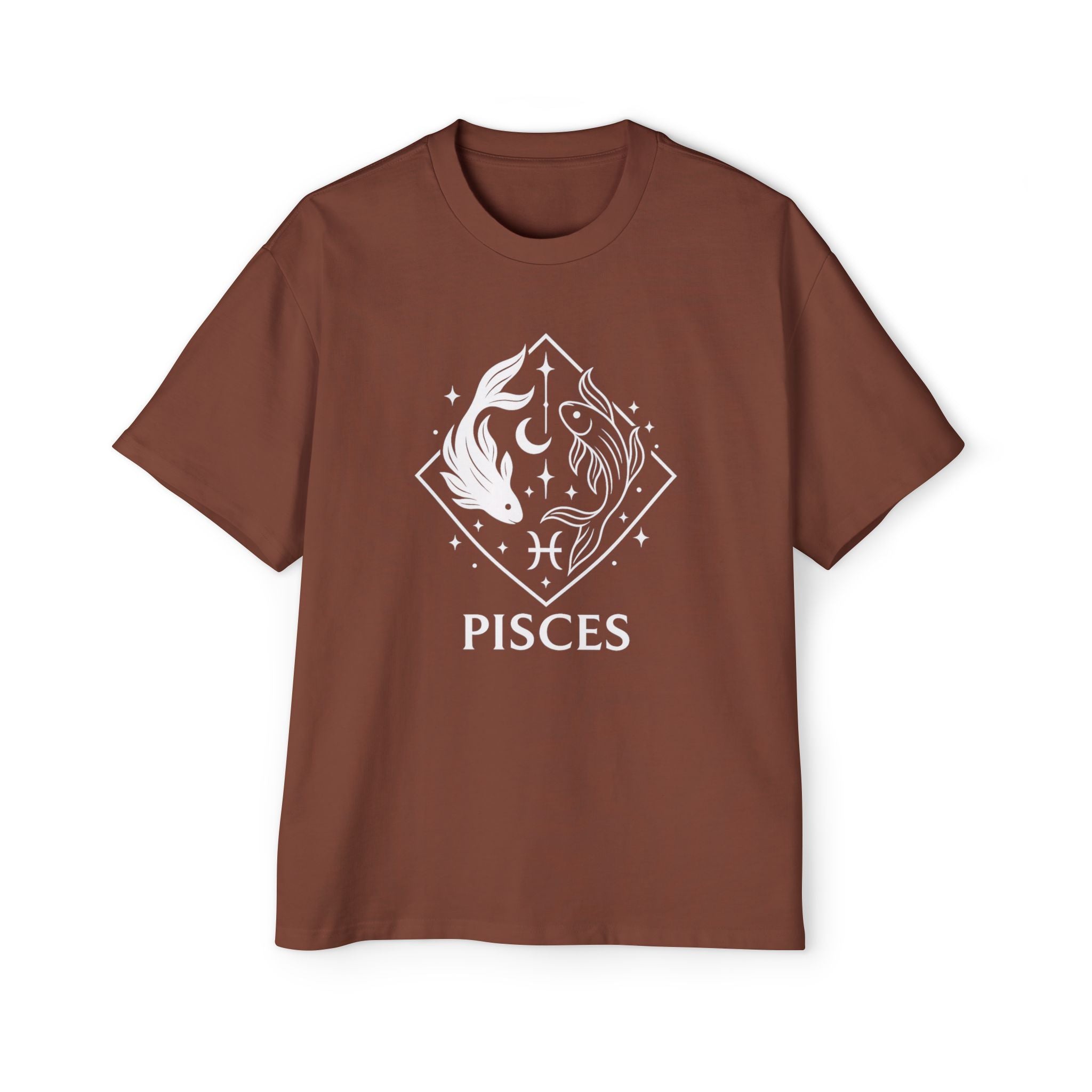 Oversized Pisces Tee - Streetwear meets Mythology