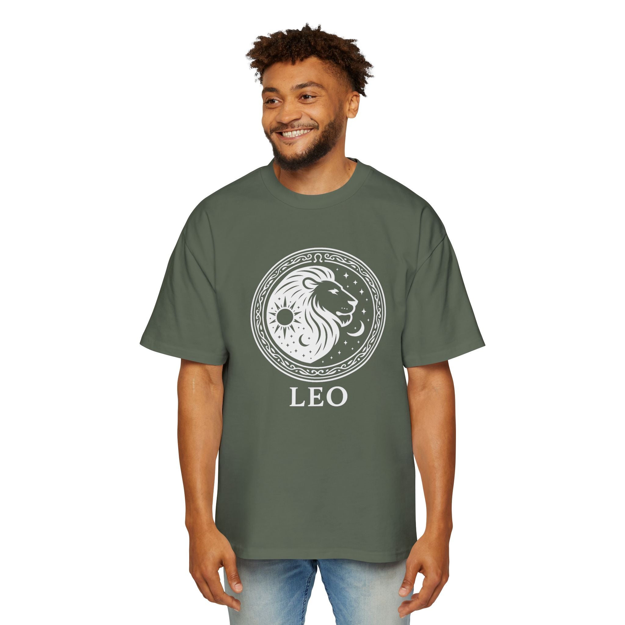 Oversized Leo Tee - Streetwear meets Mythology