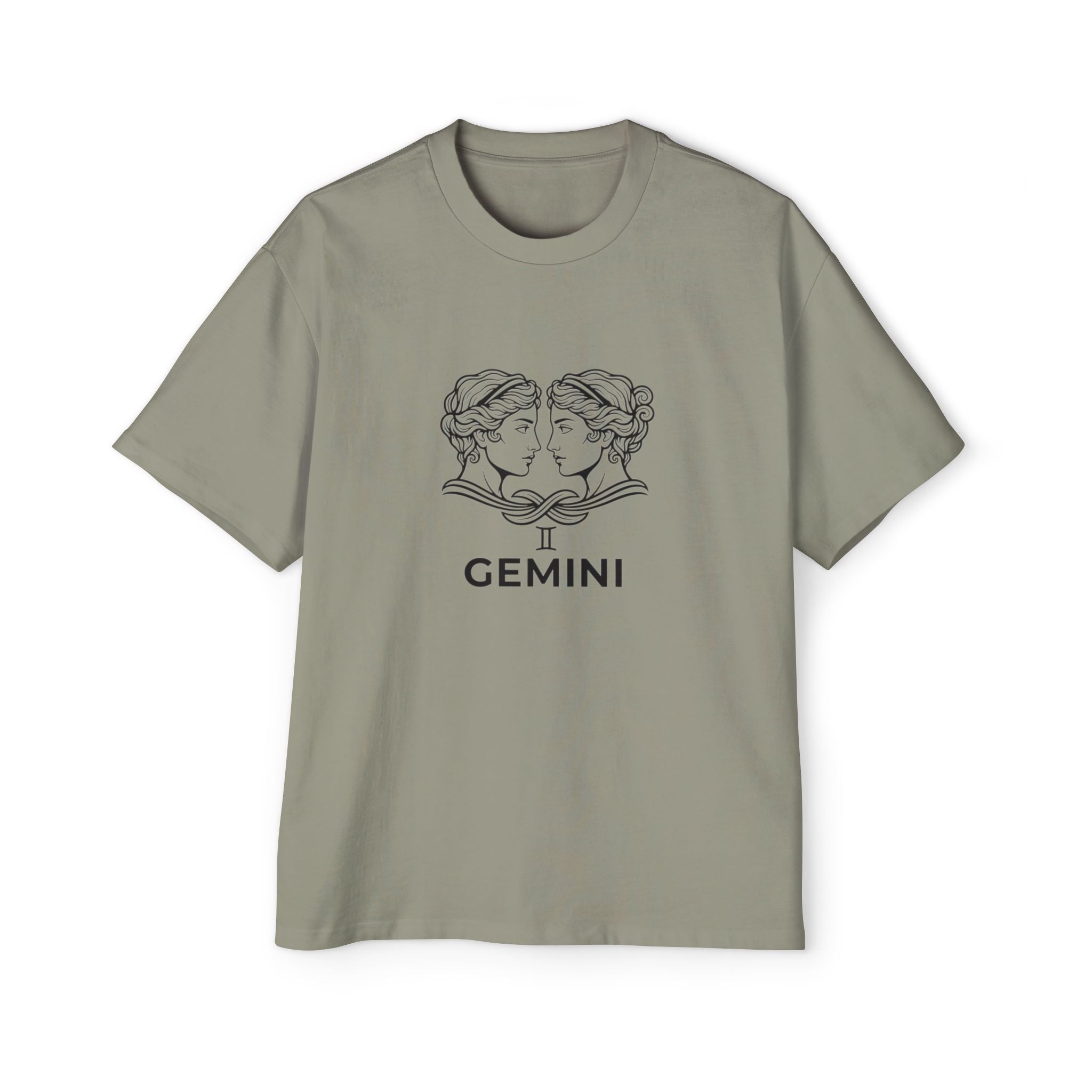 Oversized Gemini Tee - Streetwear meets Mythology