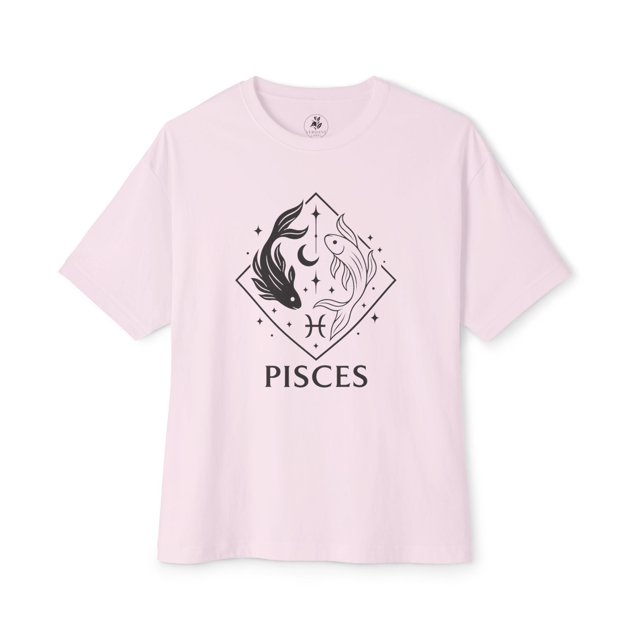 Oversized Pisces Tee - Streetwear meets Mythology