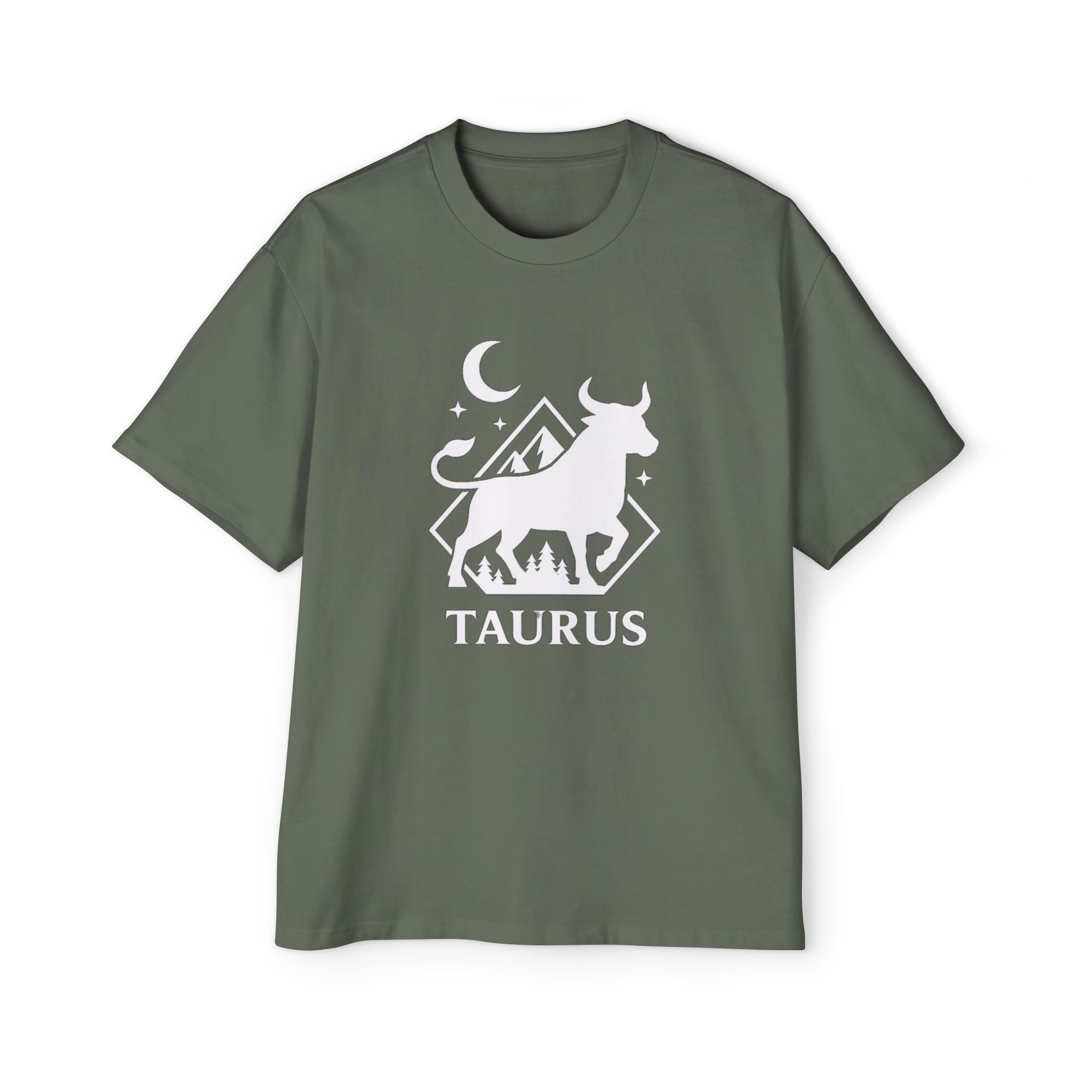 Oversized Taurus Tee - Streetwear meets Mythology
