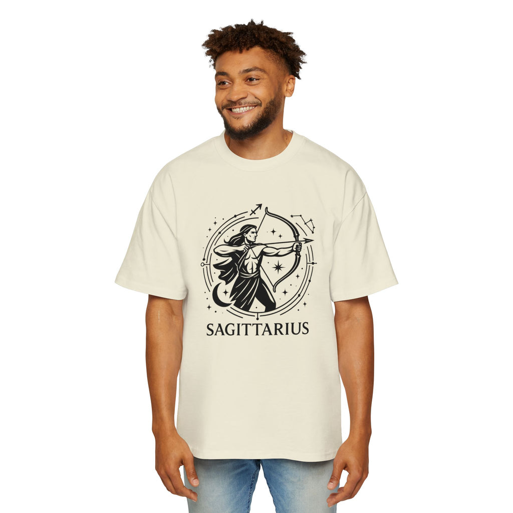 Oversized Sagittarius Tee - Streetwear meets Mythology
