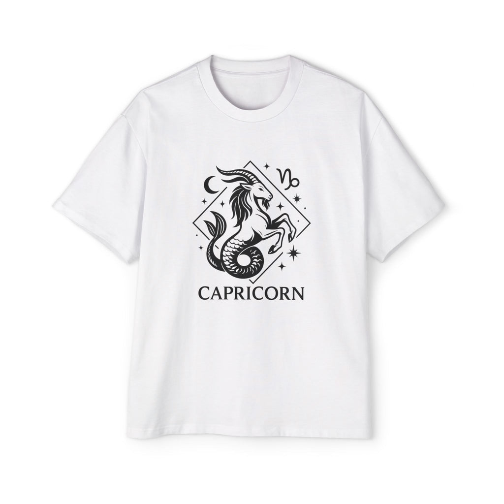 Oversized Capricorn Tee - Streetwear meets Mythology