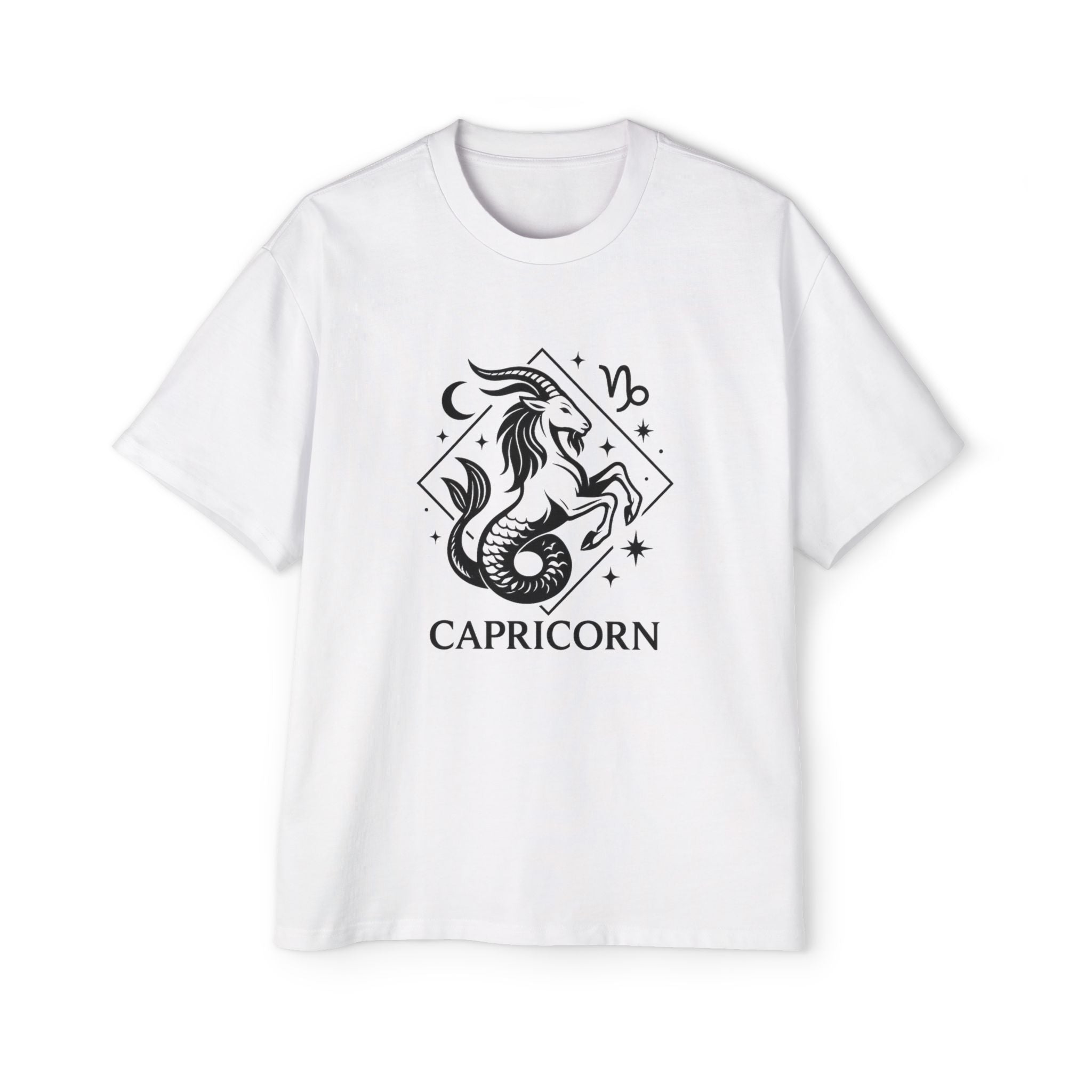Oversized Capricorn Tee - Streetwear meets Mythology