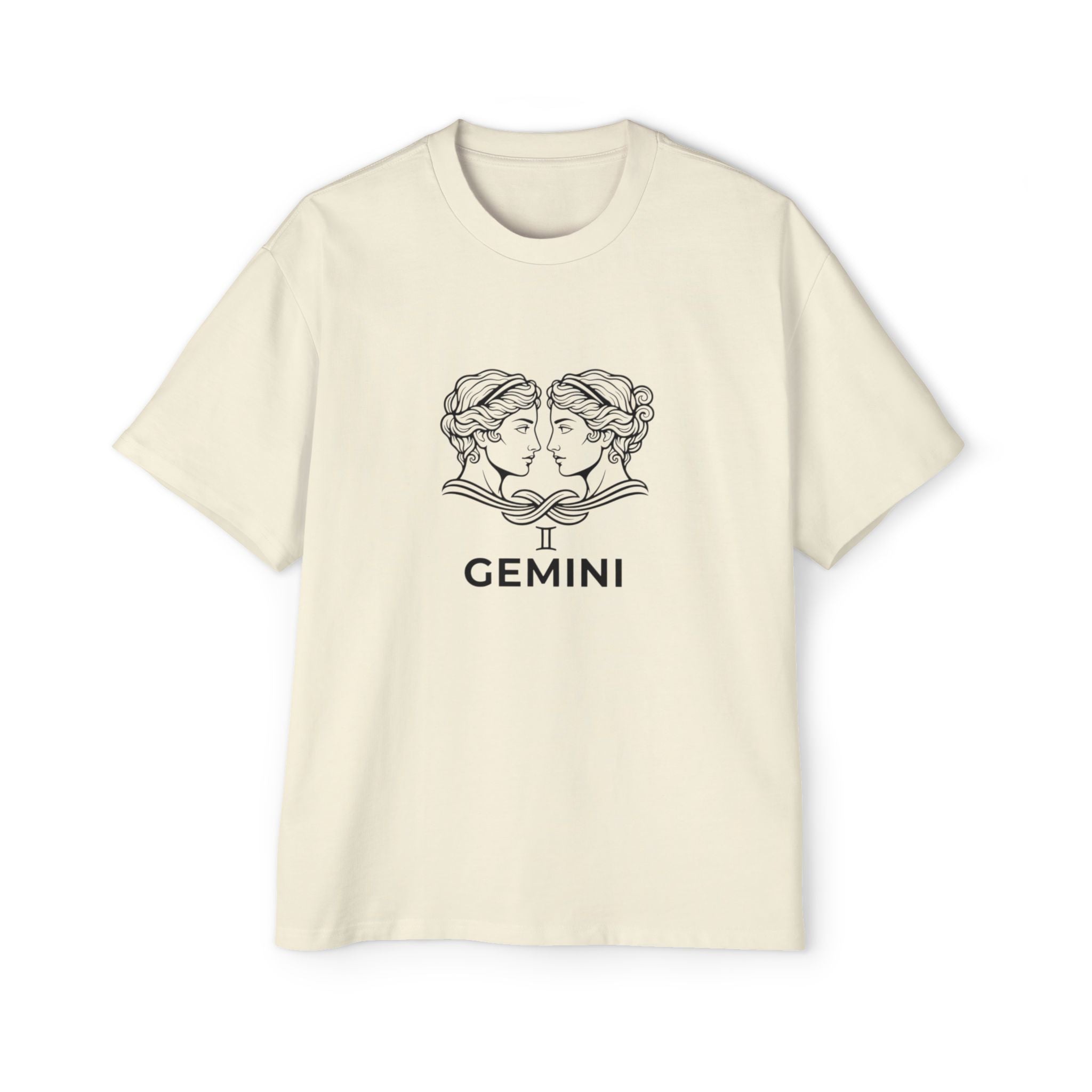 Oversized Gemini Tee - Streetwear meets Mythology