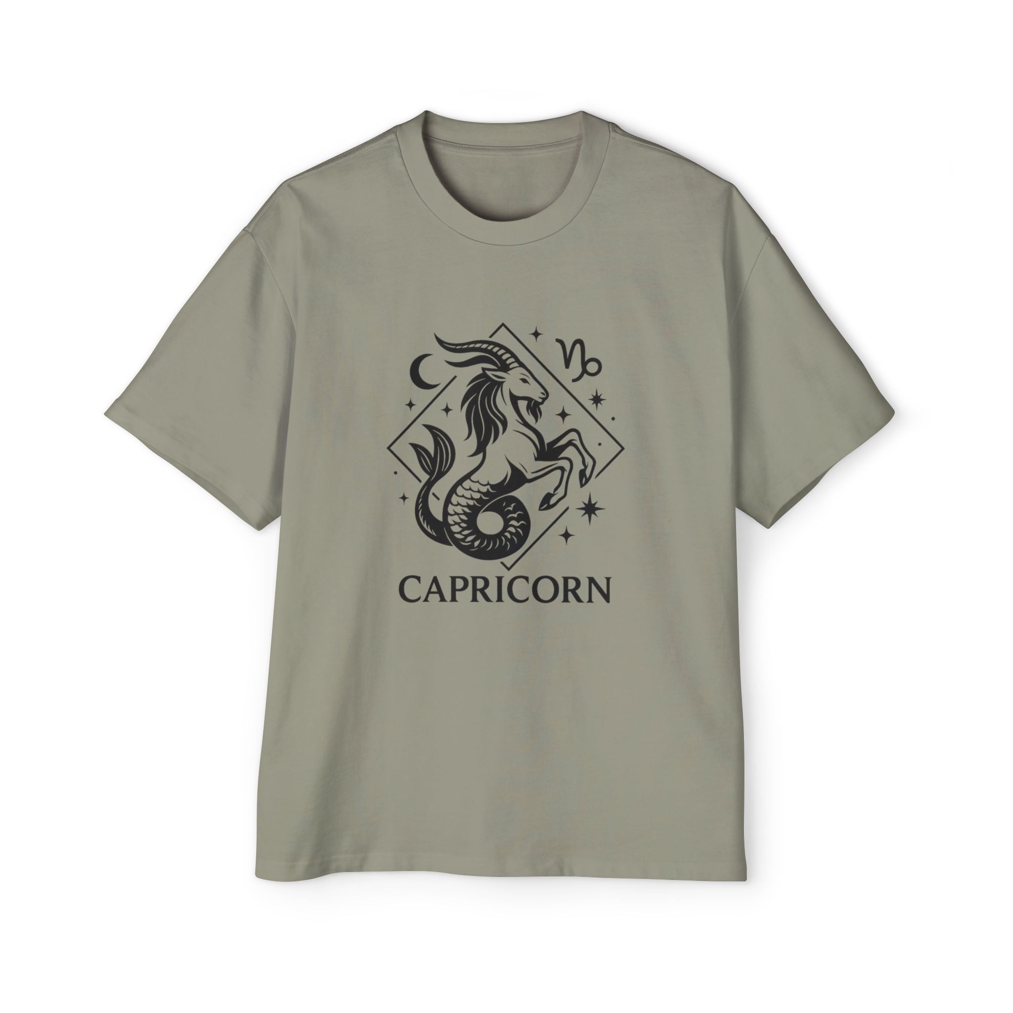Oversized Capricorn Tee - Streetwear meets Mythology