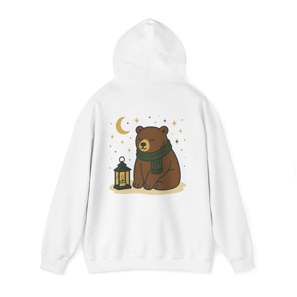 Cozy Lantern Bear Hoodie