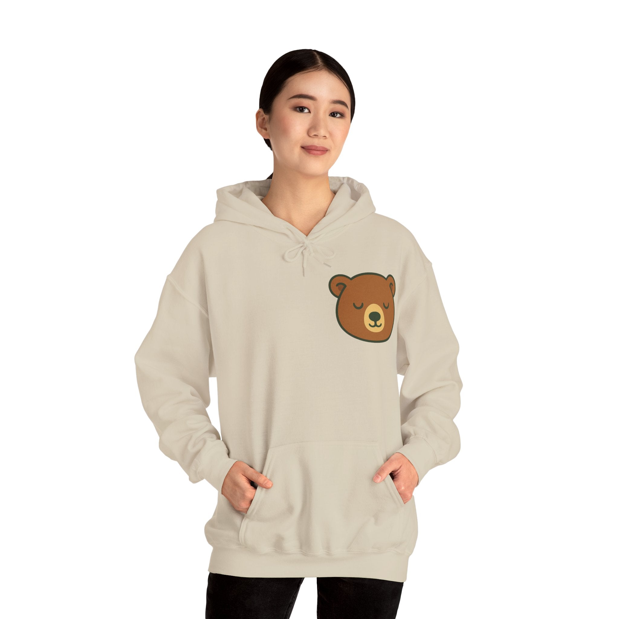 Cozy Lantern Bear Hoodie