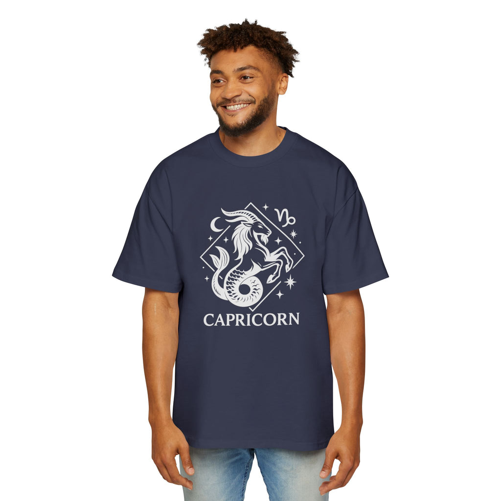 Oversized Capricorn Tee - Streetwear meets Mythology