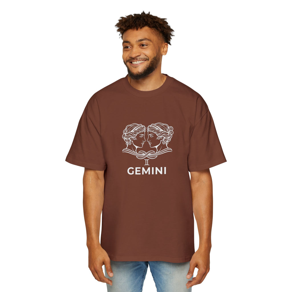 Oversized Gemini Tee - Streetwear meets Mythology