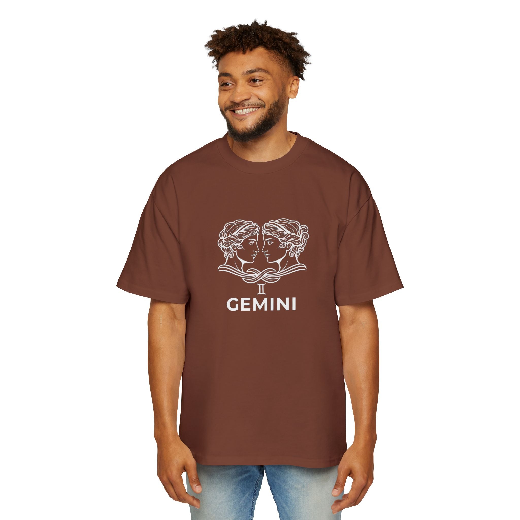 Oversized Gemini Tee - Streetwear meets Mythology