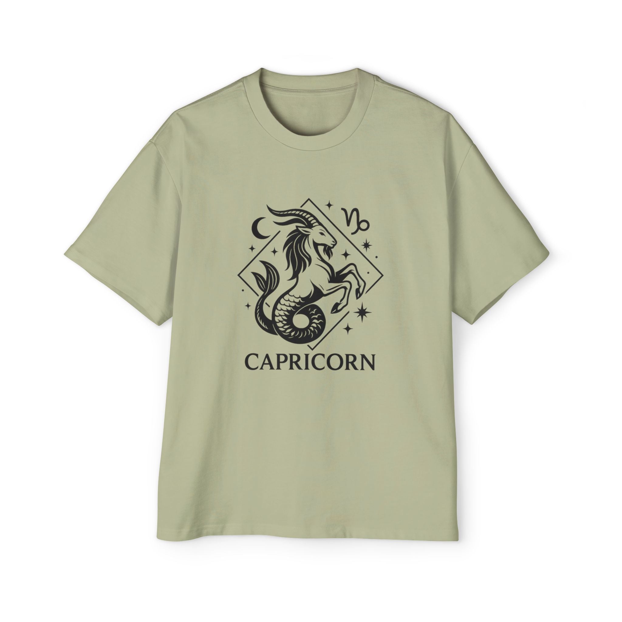 Oversized Capricorn Tee - Streetwear meets Mythology