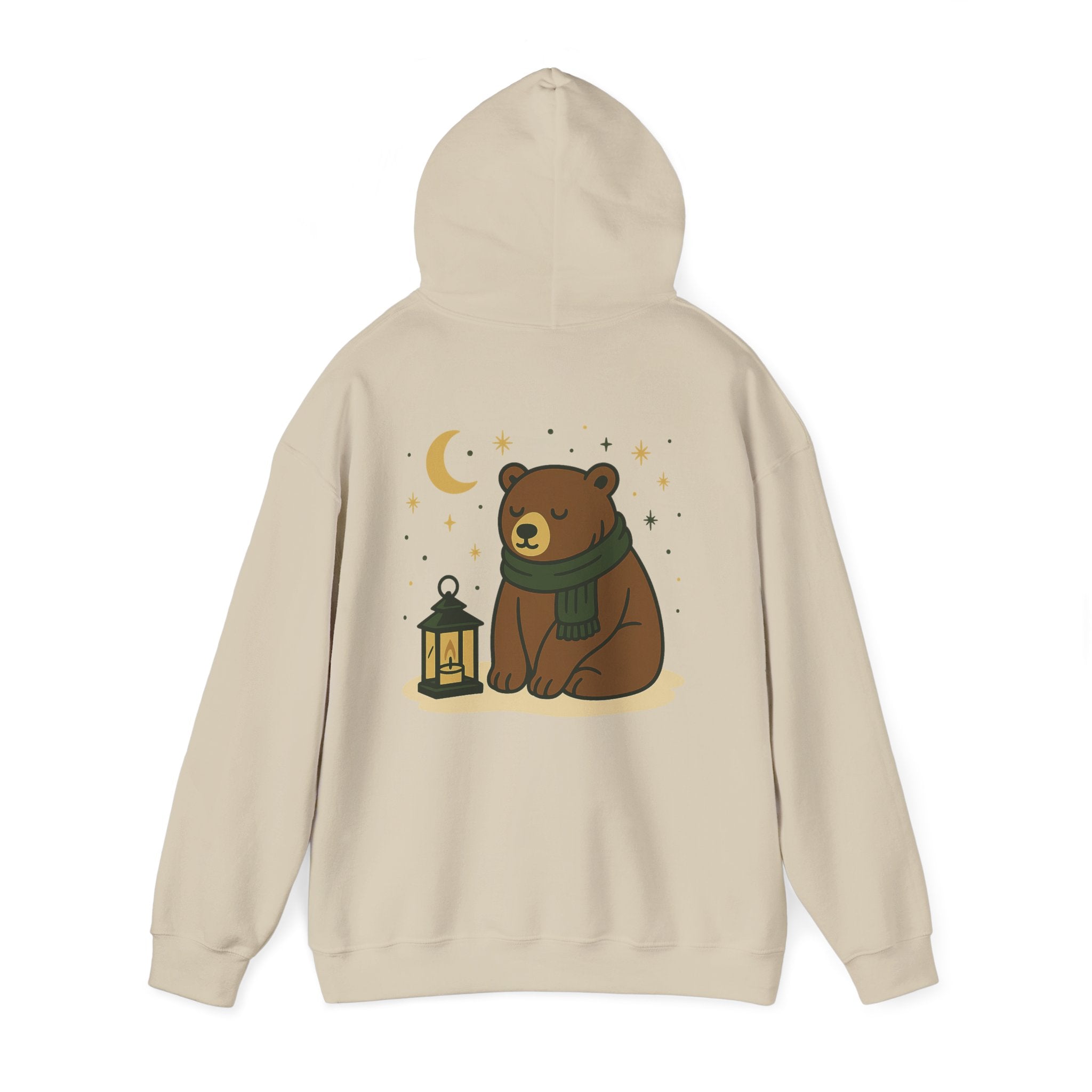 Cozy Lantern Bear Hoodie