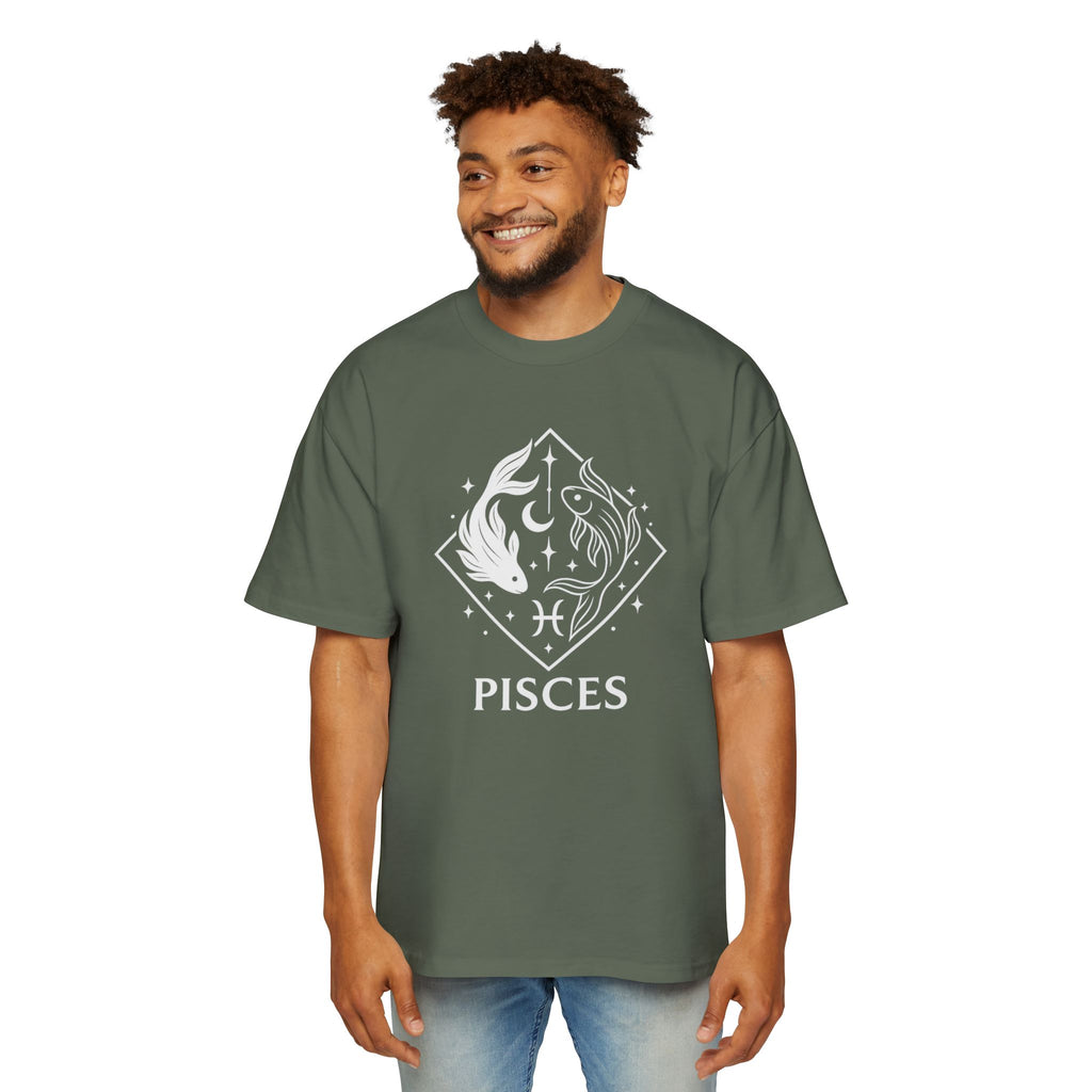 Oversized Pisces Tee - Streetwear meets Mythology