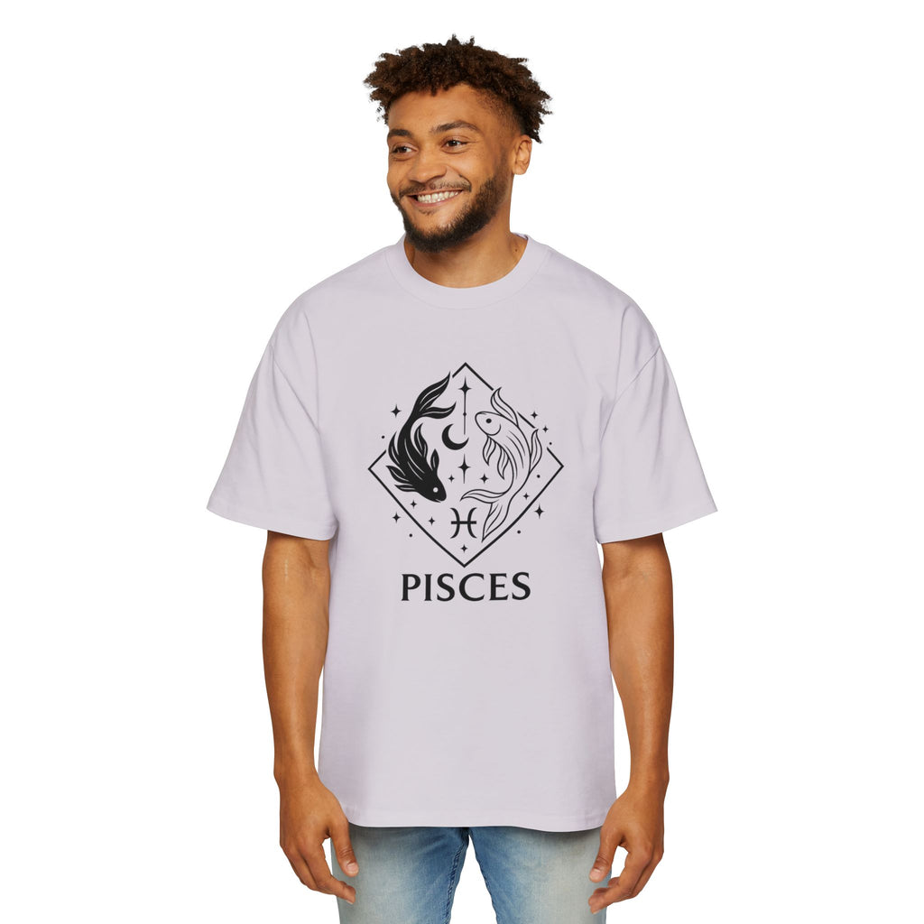 Oversized Pisces Tee - Streetwear meets Mythology