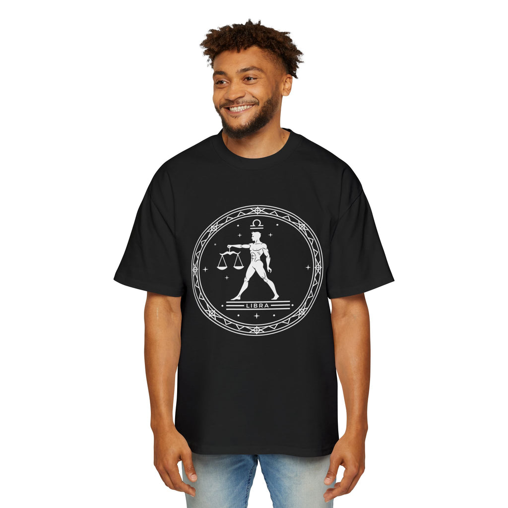 Oversized Libra Tee - Streetwear meets Mythology