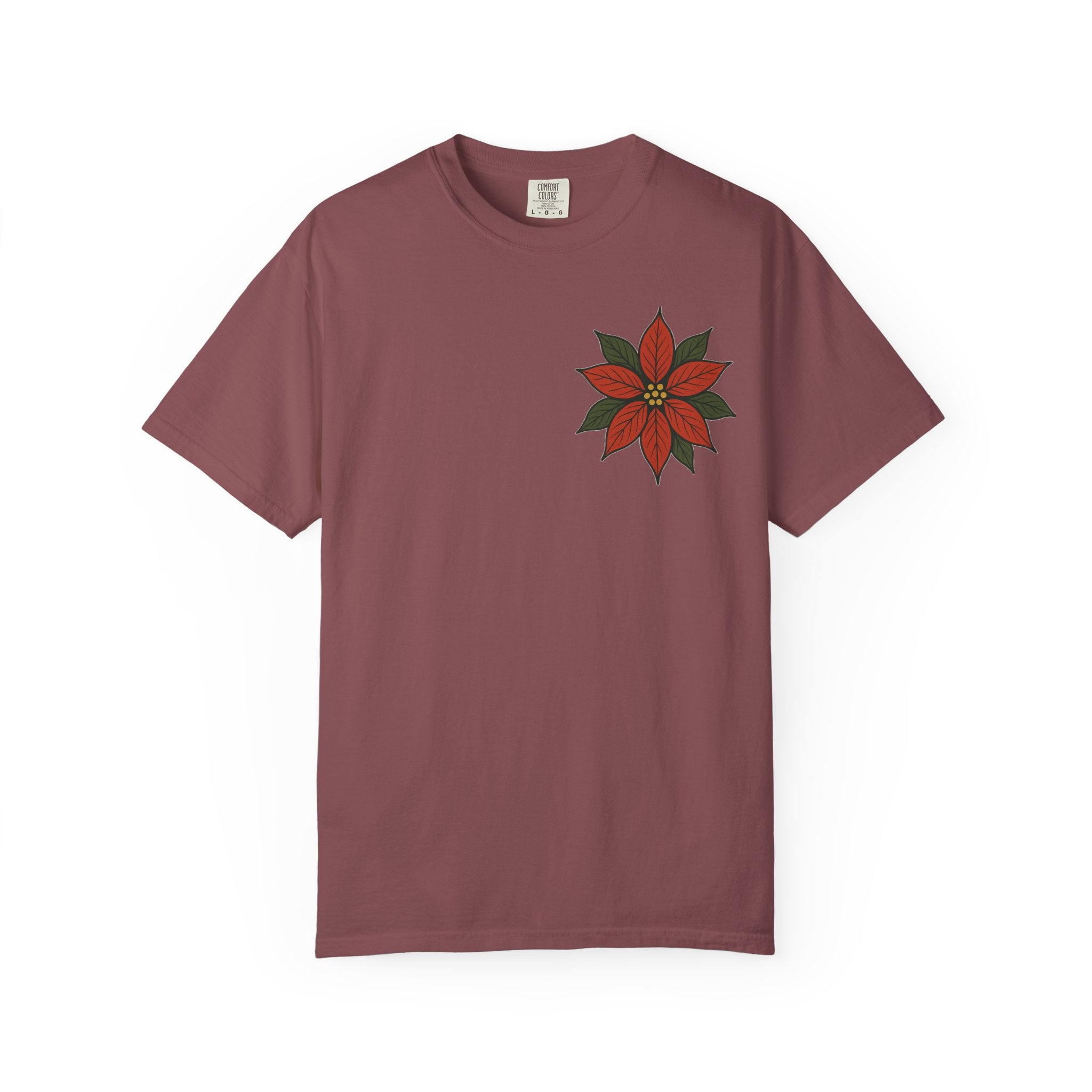 Poinsettia Winter Bloom T-Shirt