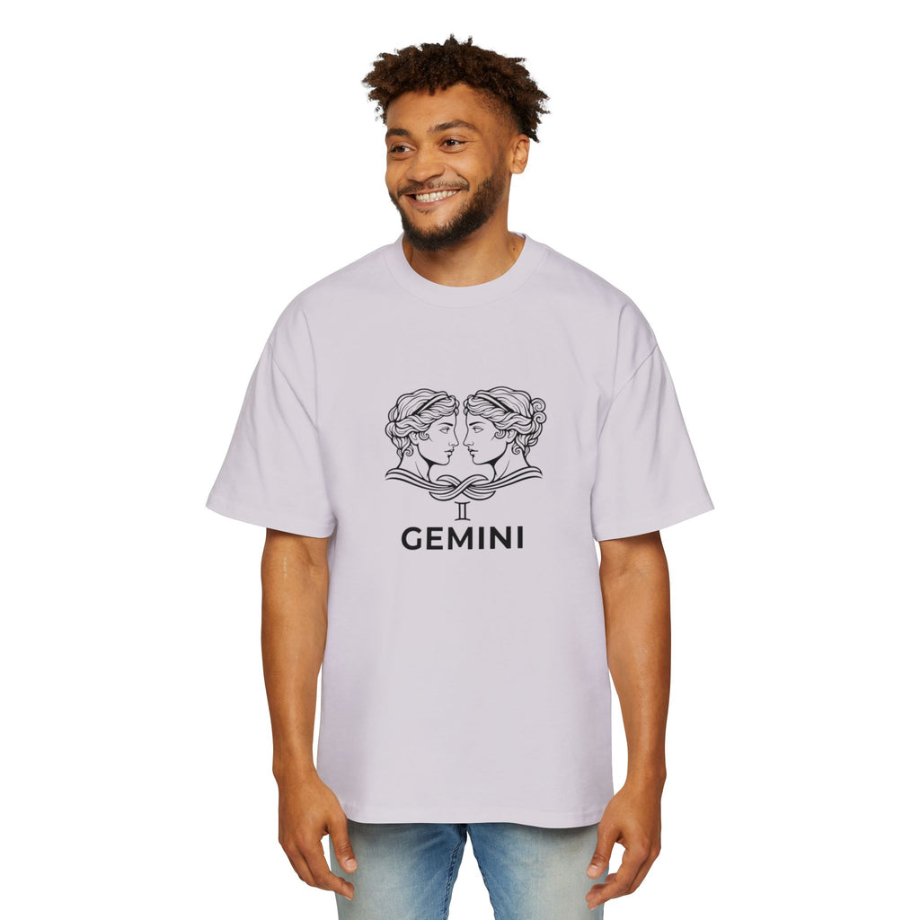 Oversized Gemini Tee - Streetwear meets Mythology
