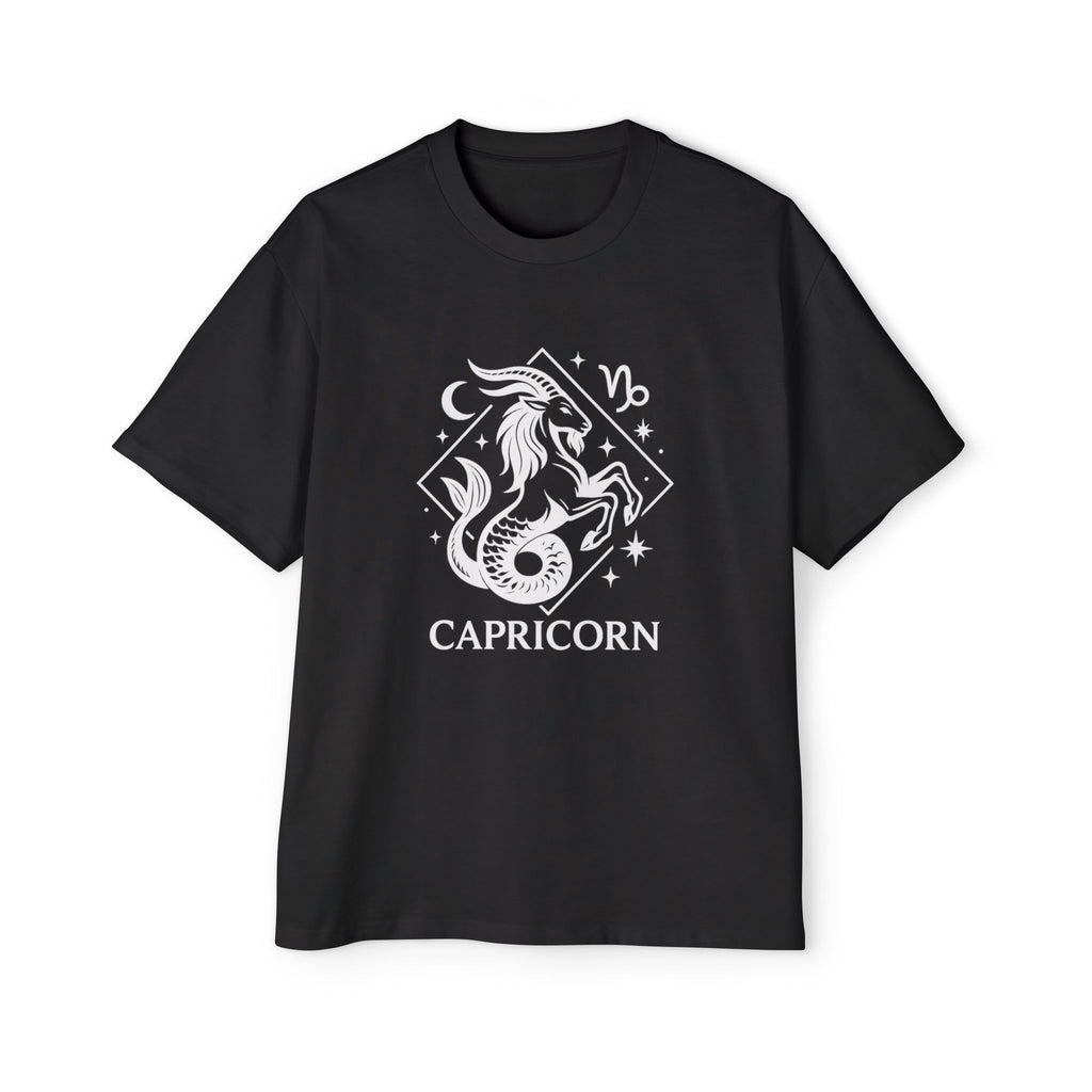 Oversized Capricorn Tee - Streetwear meets Mythology