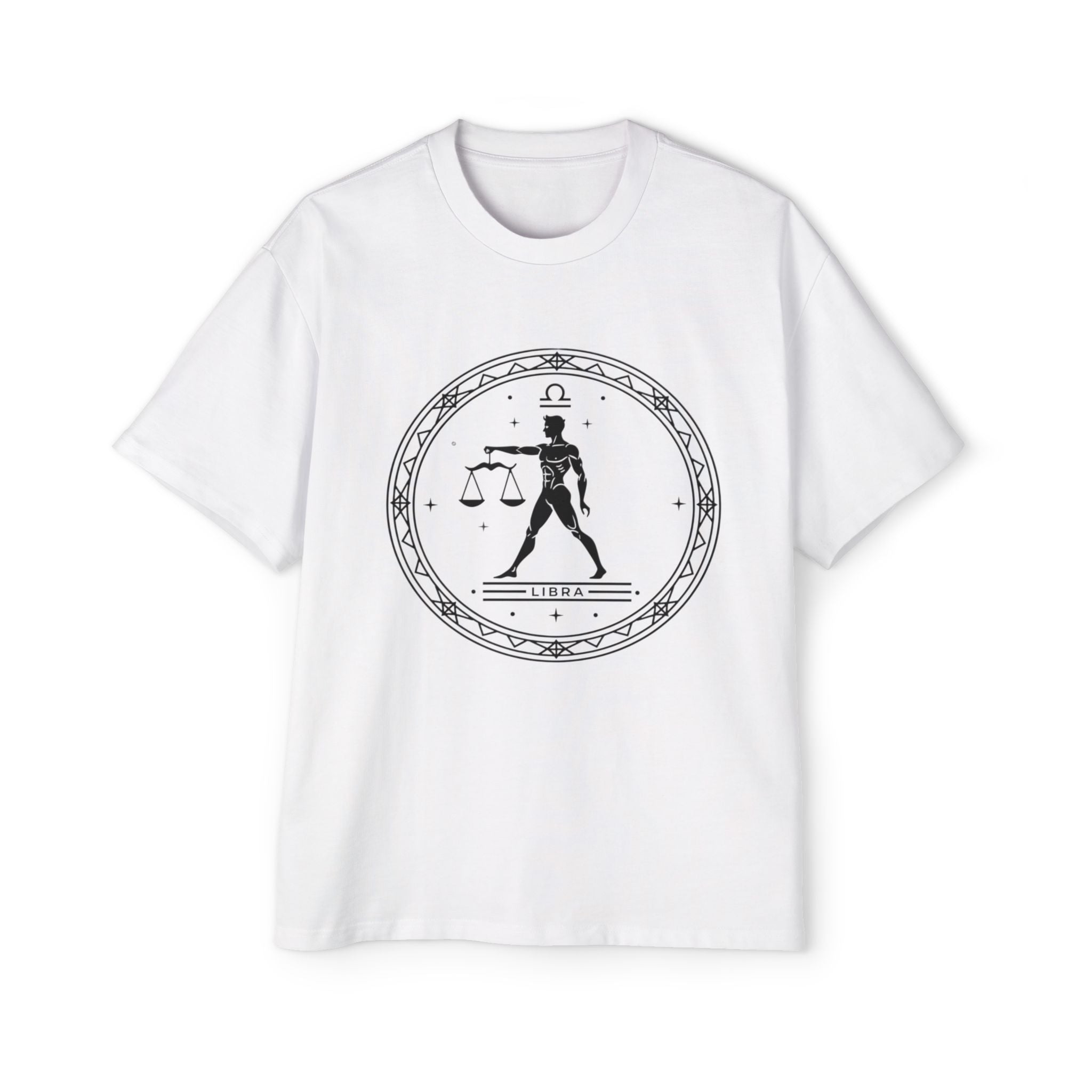 Oversized Libra Tee - Streetwear meets Mythology