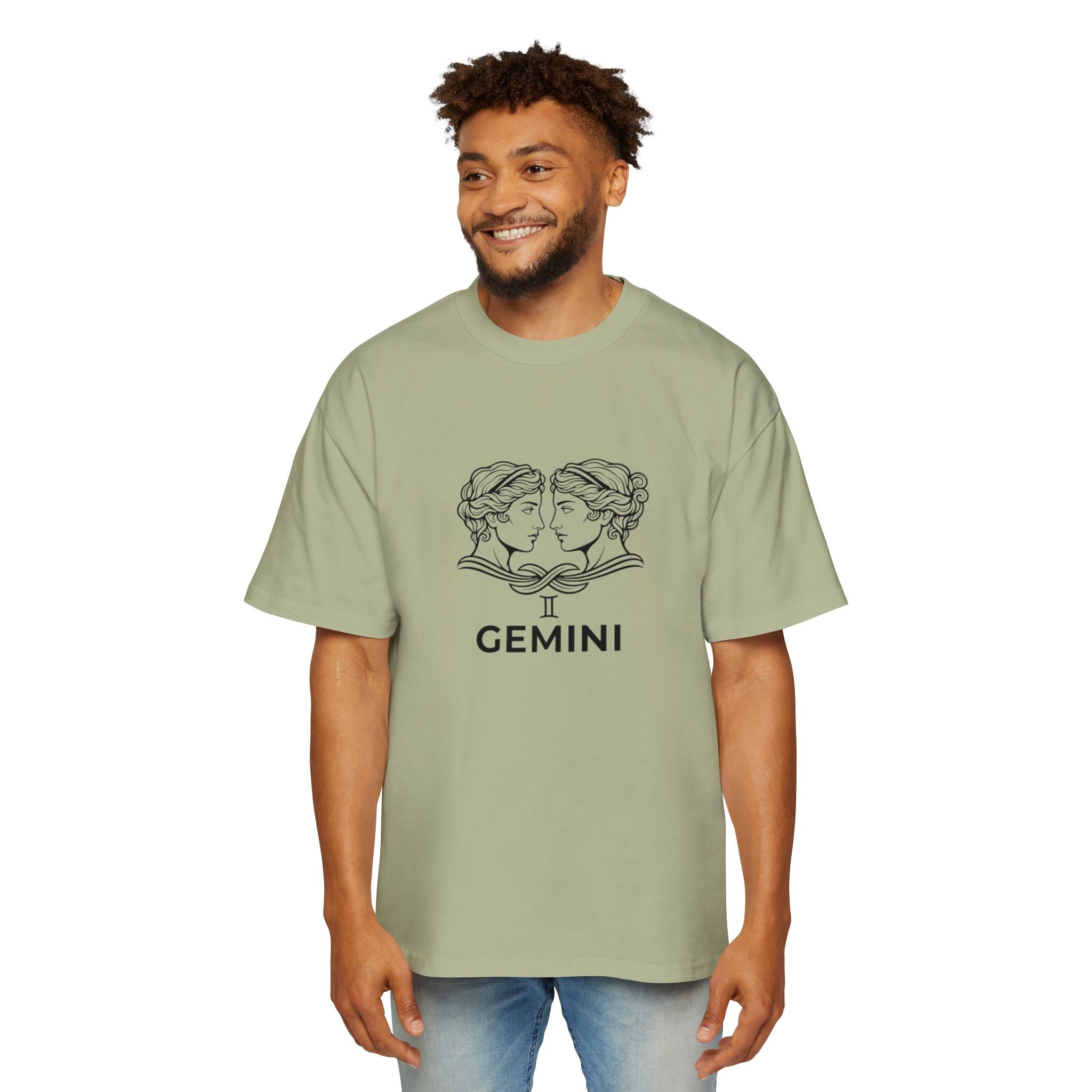 Oversized Gemini Tee - Streetwear meets Mythology