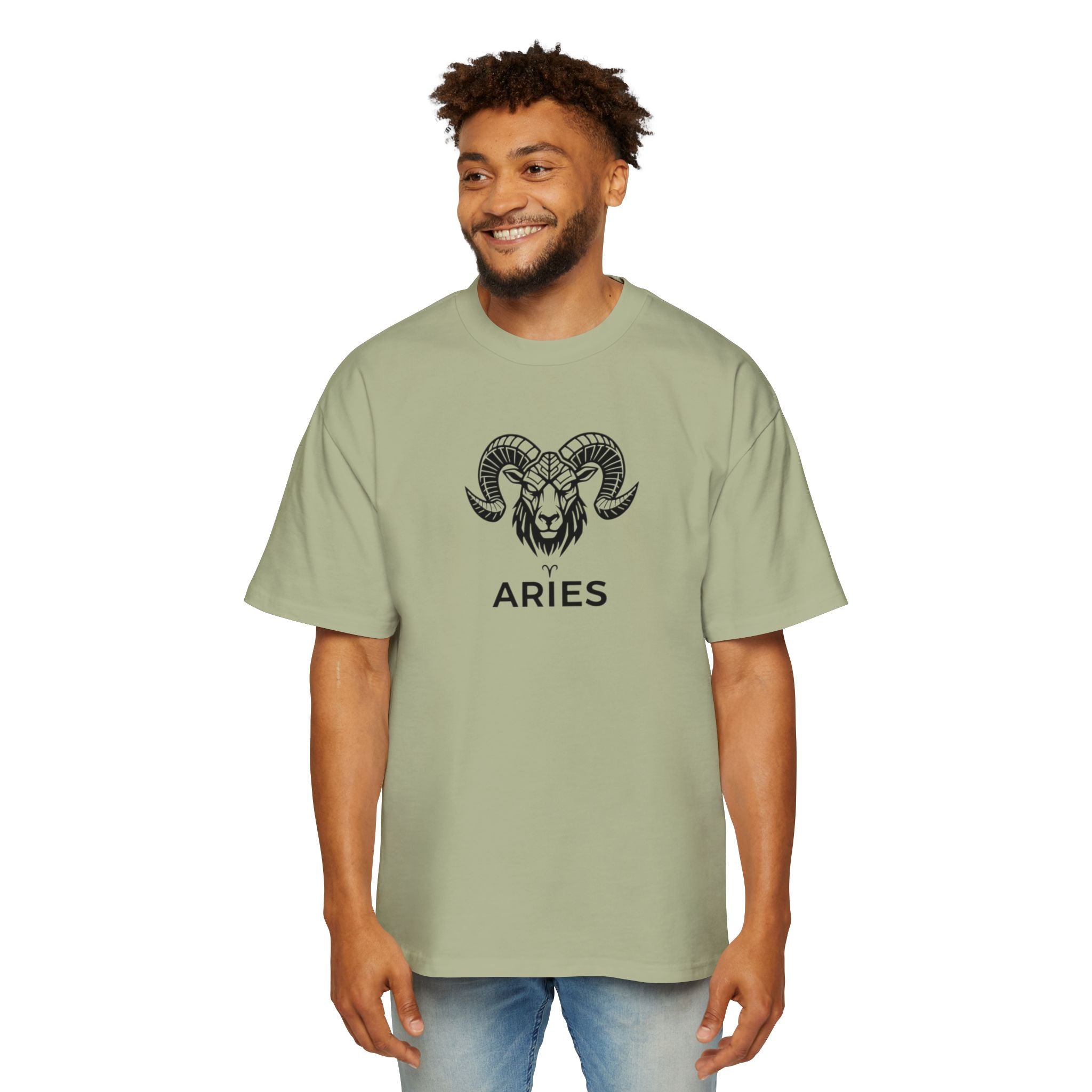 Oversized Aries Tee - Streetwear meets Mythology