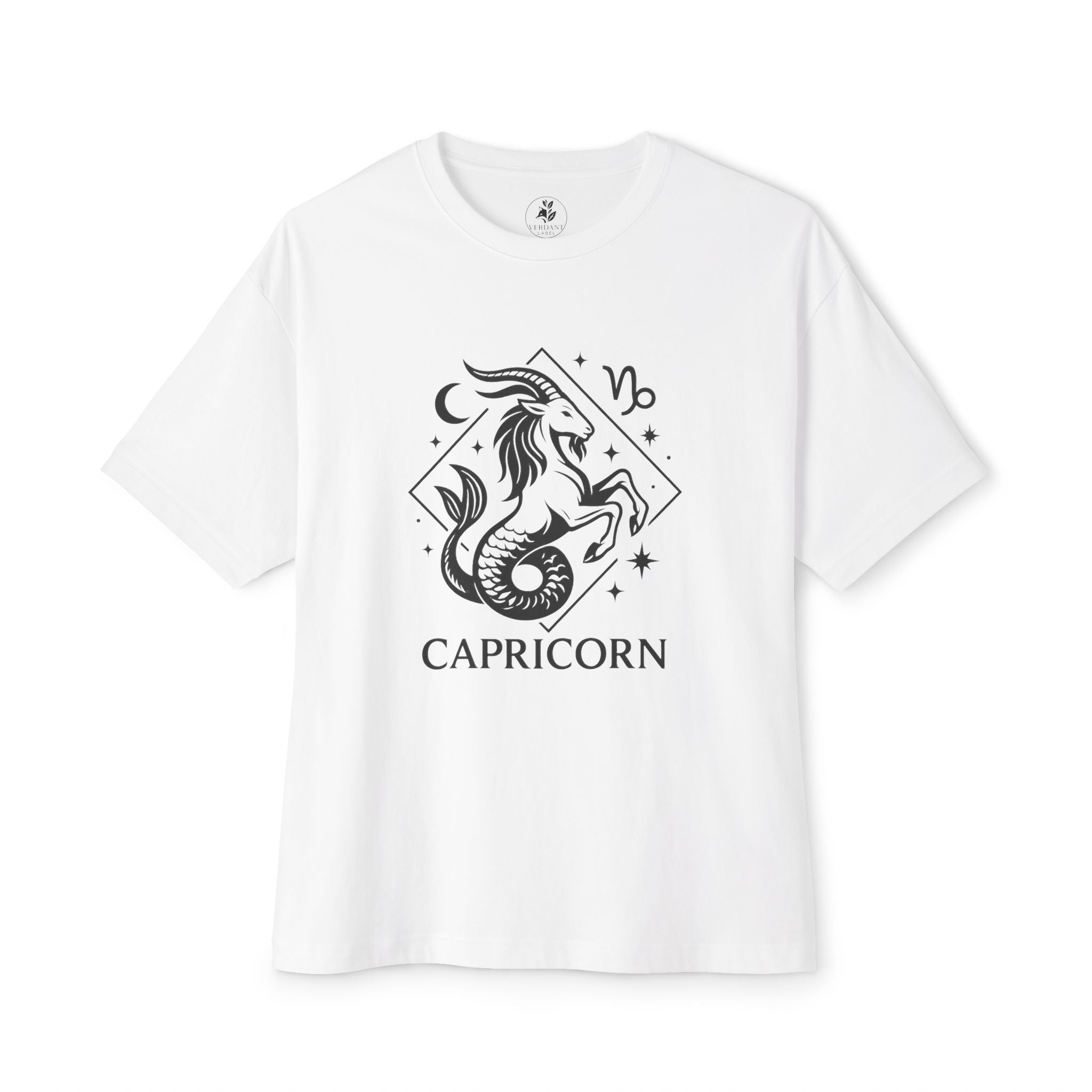 Oversized Capricorn Tee - Streetwear meets Mythology