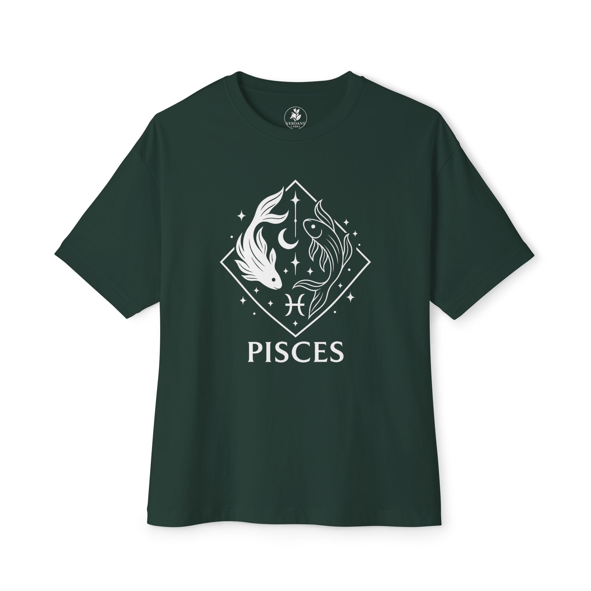 Oversized Pisces Tee - Streetwear meets Mythology