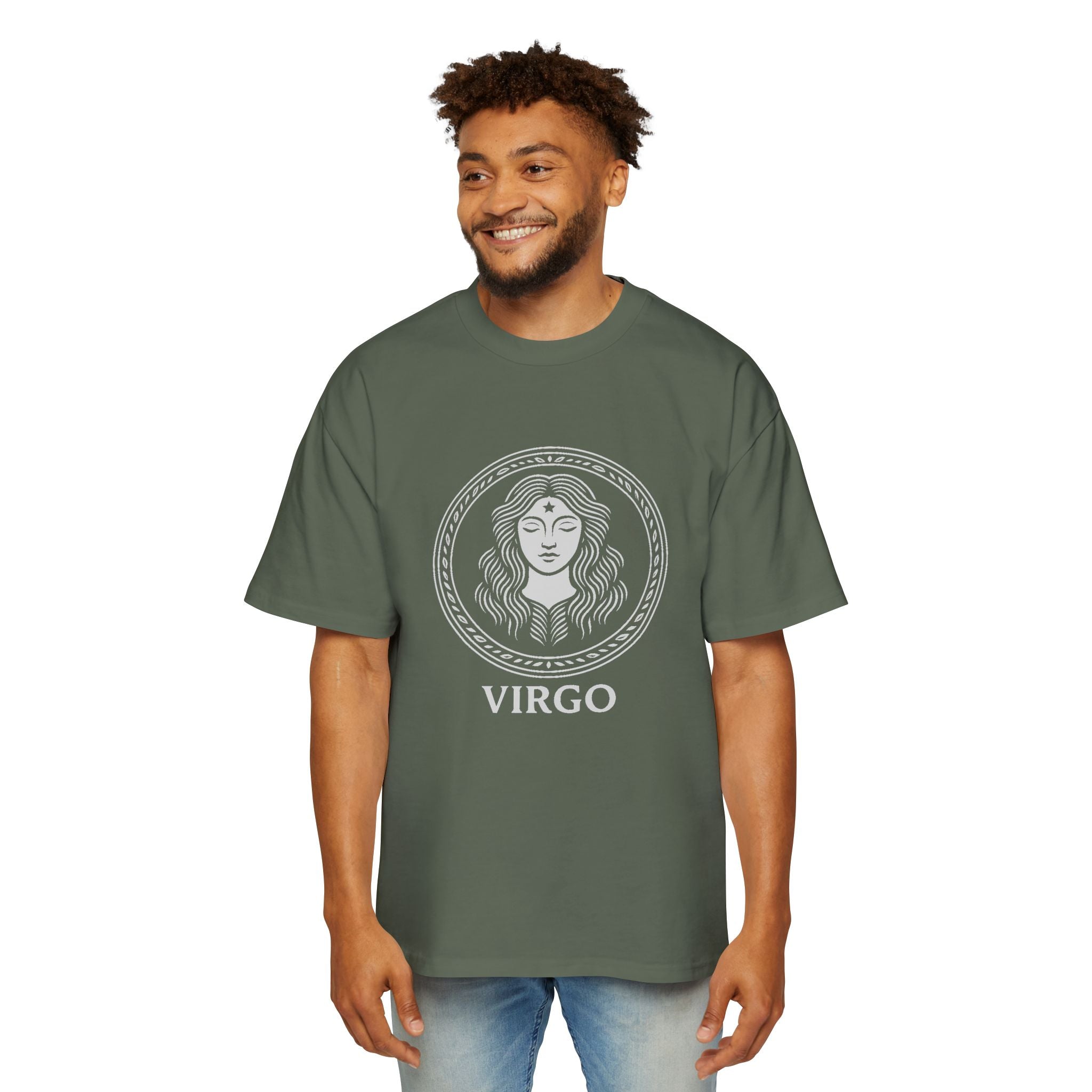 Oversized Virgo Tee - Streetwear meets Mythology
