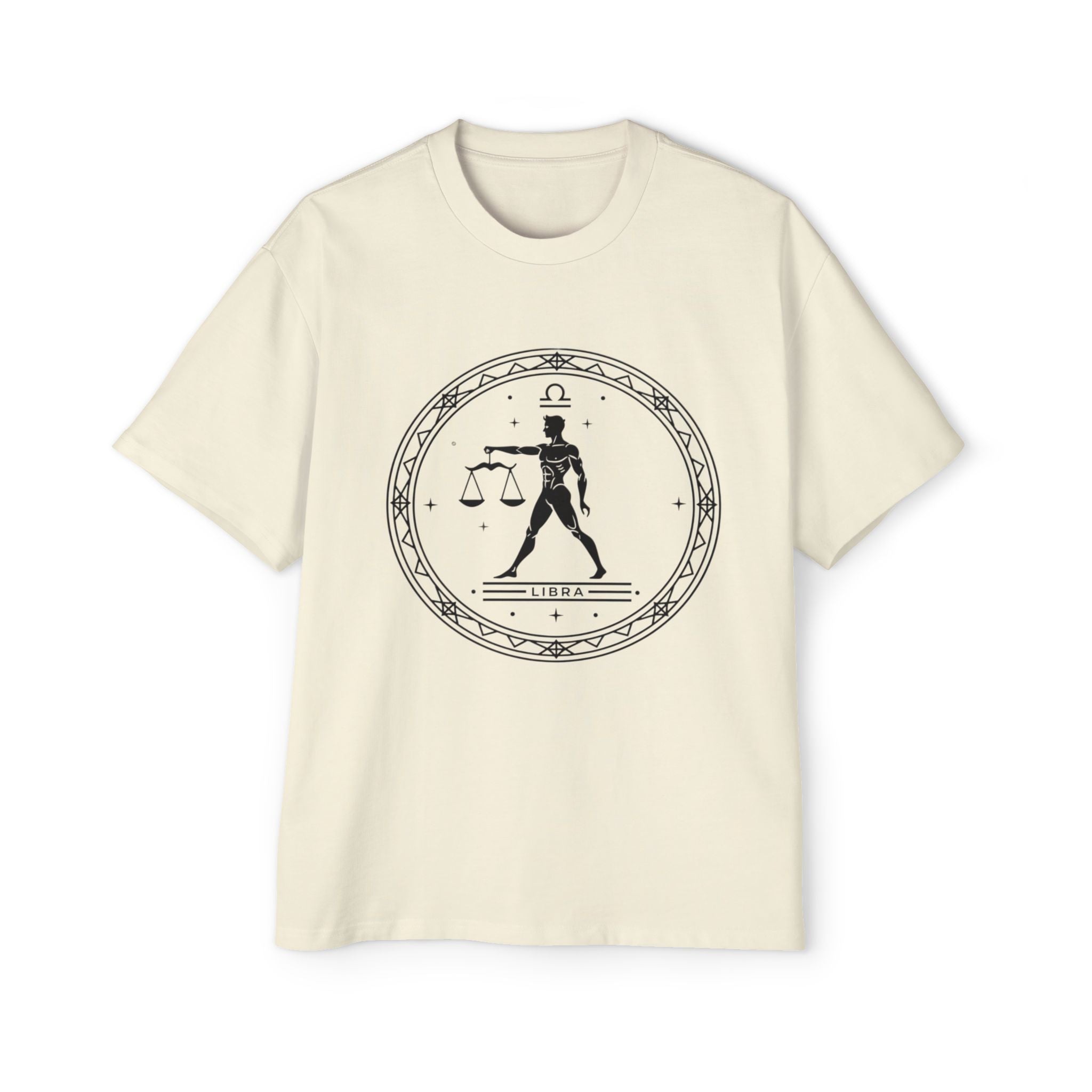 Oversized Libra Tee - Streetwear meets Mythology