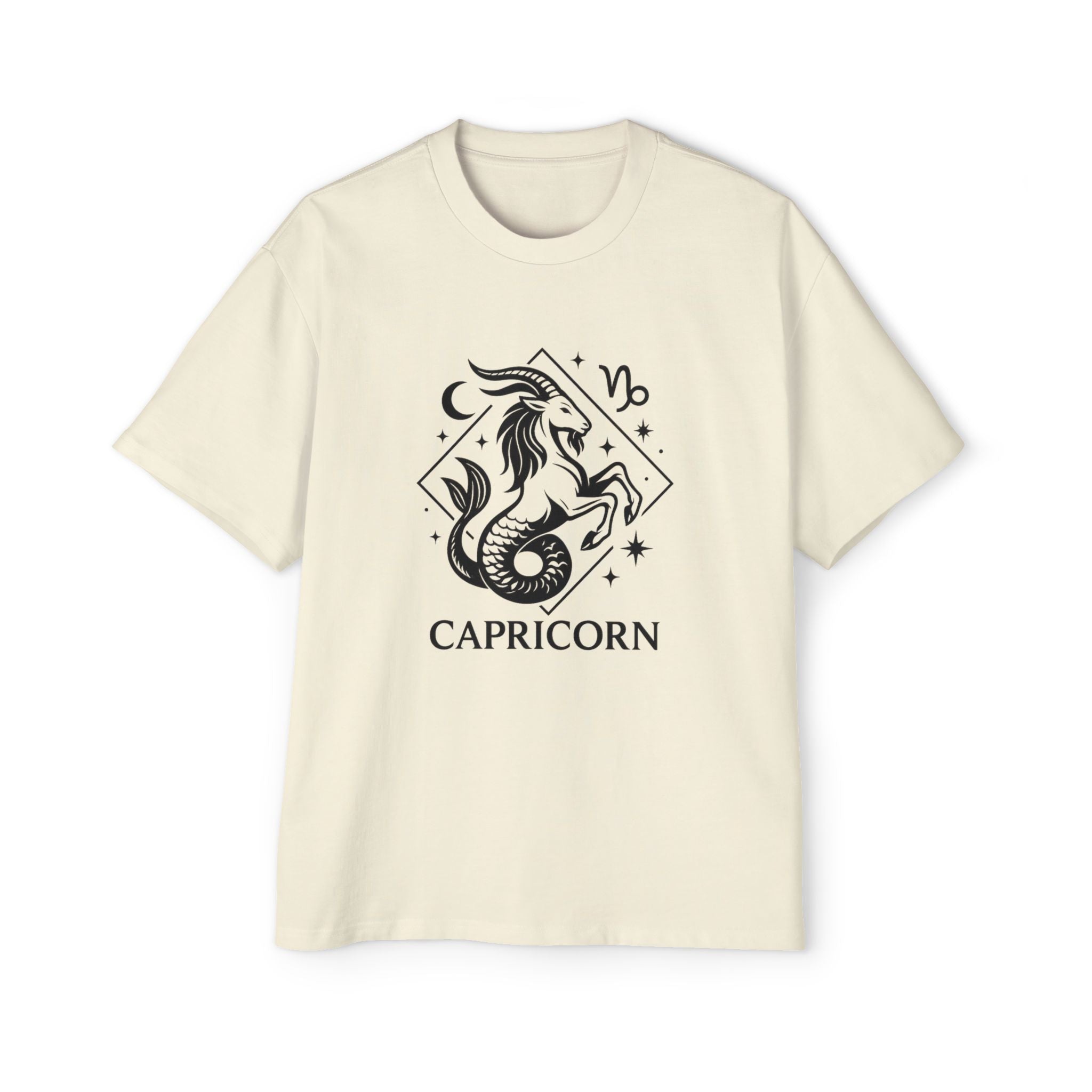 Oversized Capricorn Tee - Streetwear meets Mythology