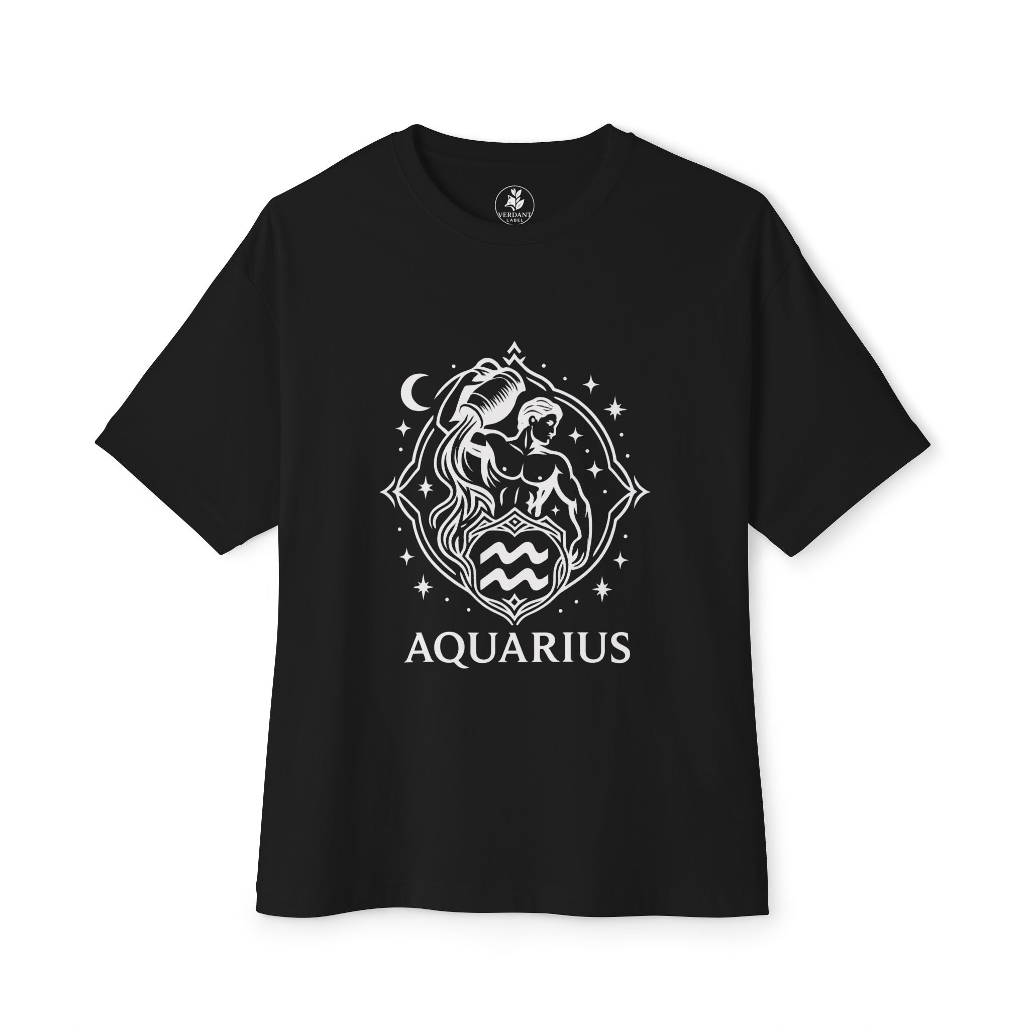 Oversized Aquarius Tee - Streetwear meets Mythology