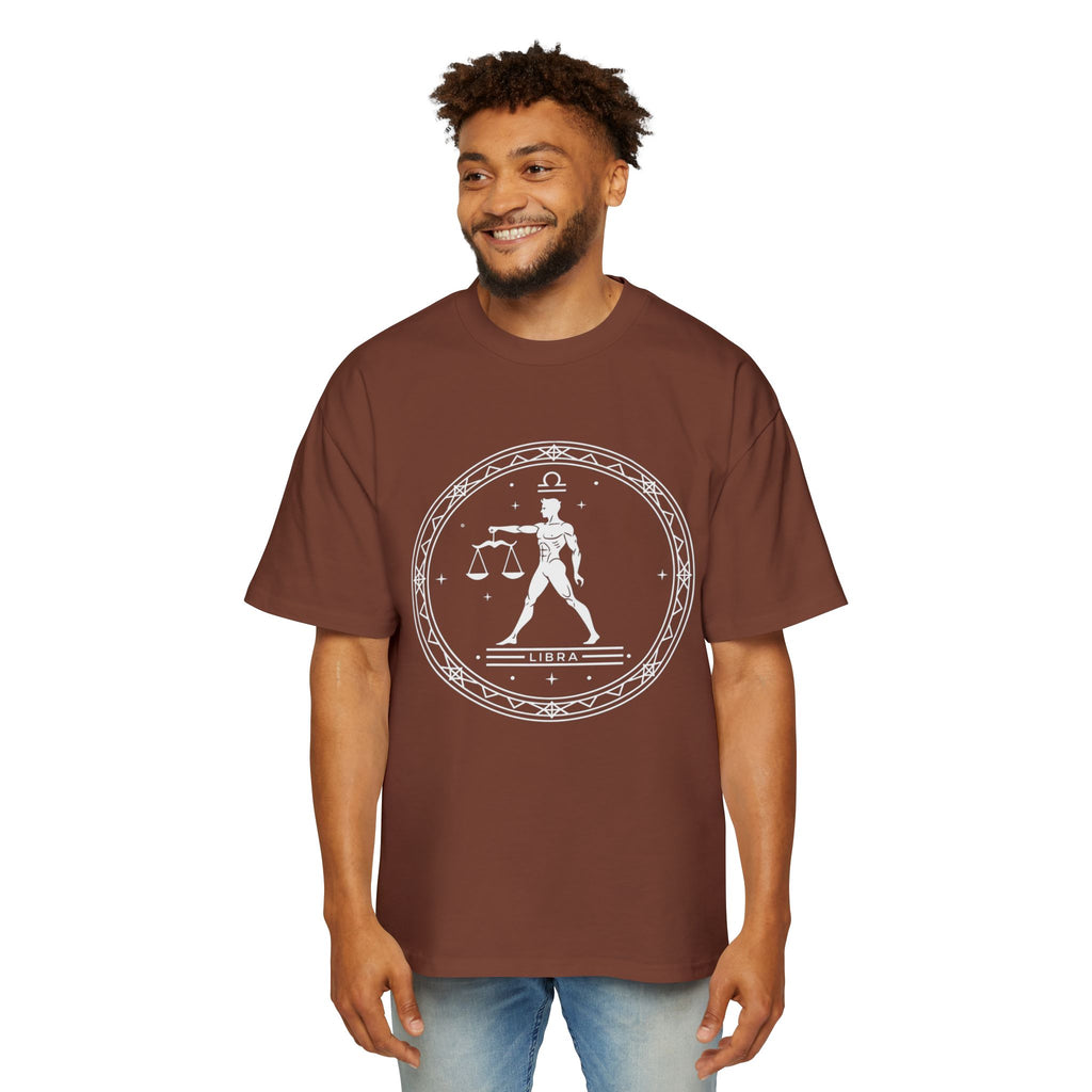 Oversized Libra Tee - Streetwear meets Mythology
