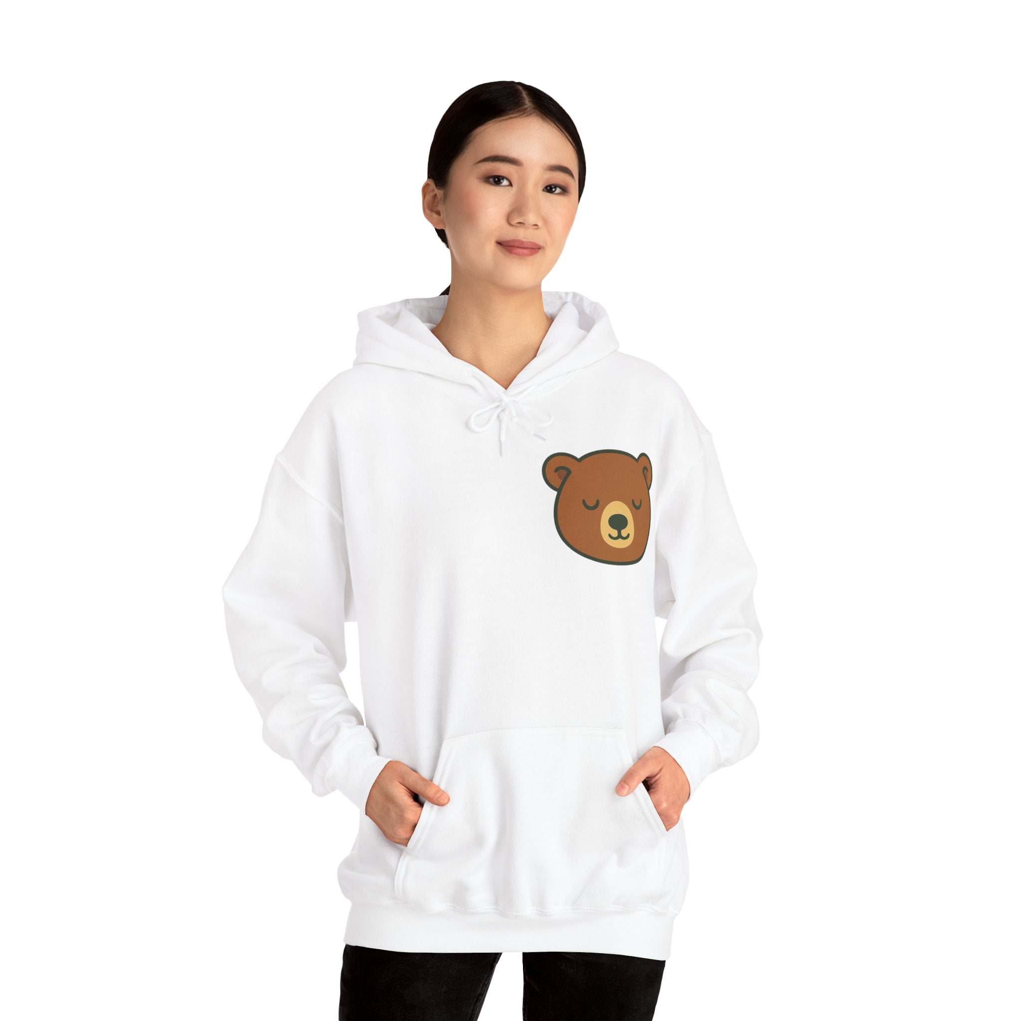 Cozy Lantern Bear Hoodie