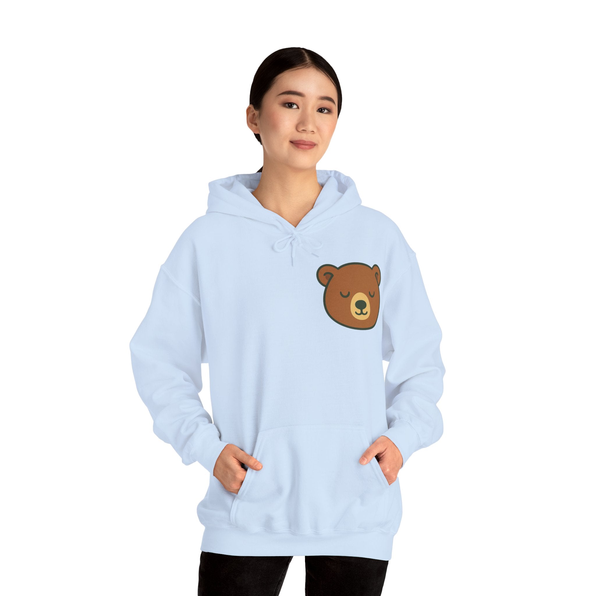 Cozy Lantern Bear Hoodie