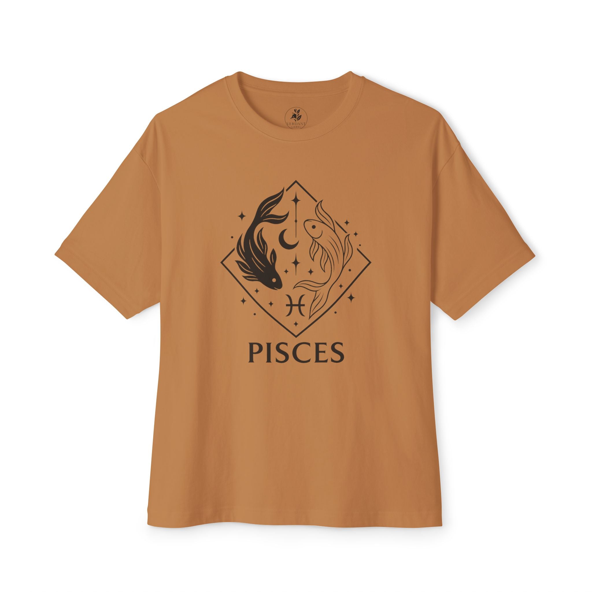 Oversized Pisces Tee - Streetwear meets Mythology
