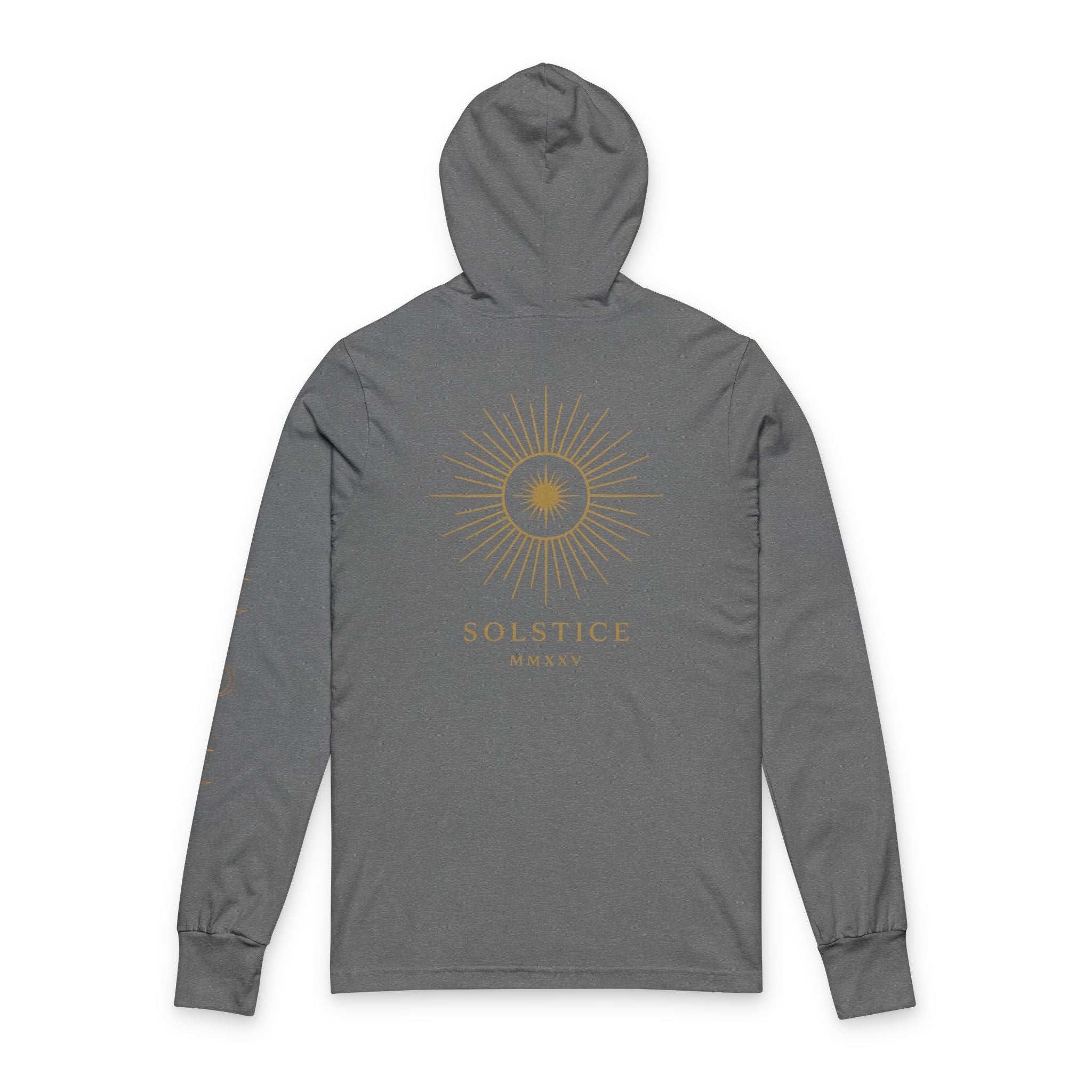 Winter Solstice Hooded Long Sleeve Tee