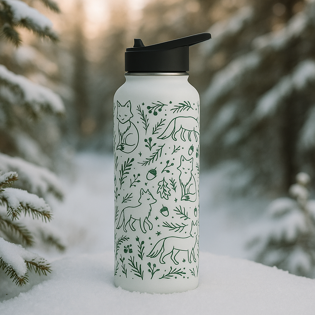 Woodland Keepers Insulated Stainless Steel Water Bottle