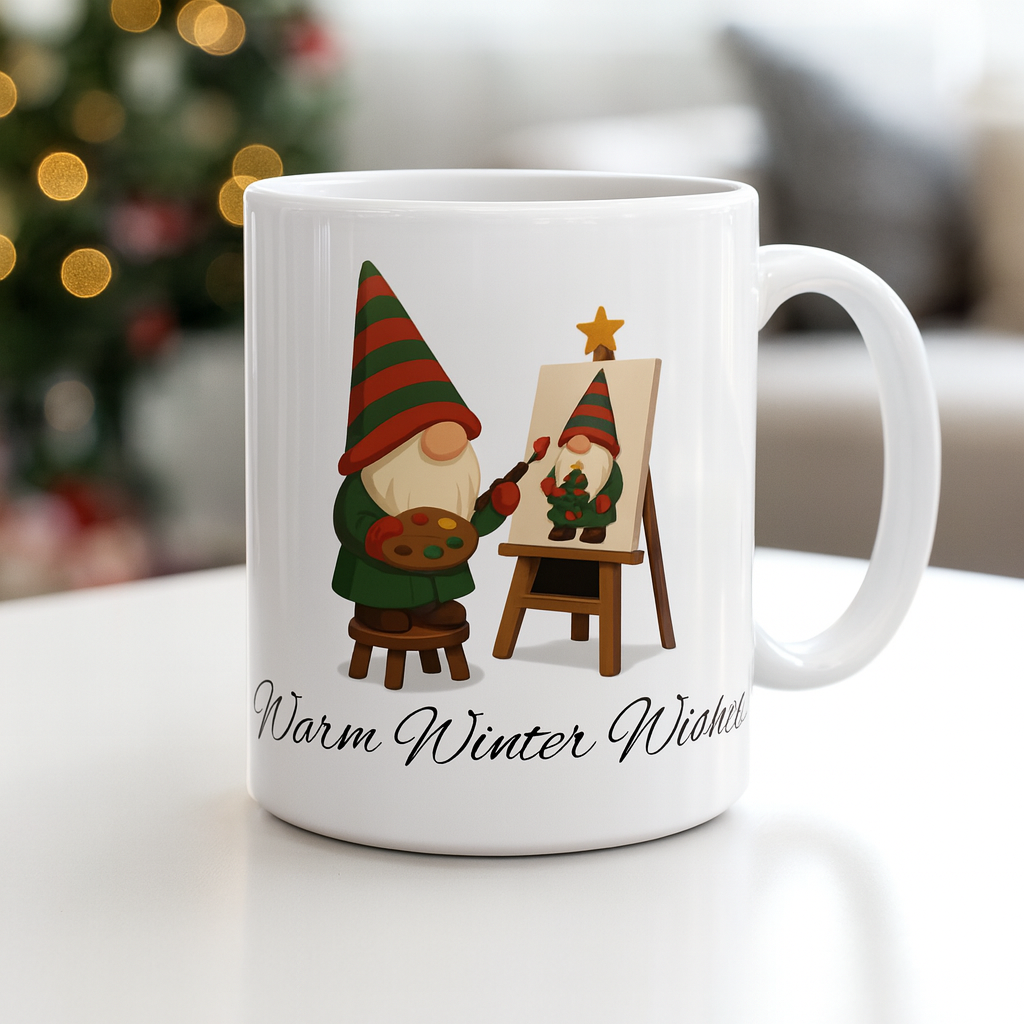 Warm Winter Wishes Mug - 15 oz