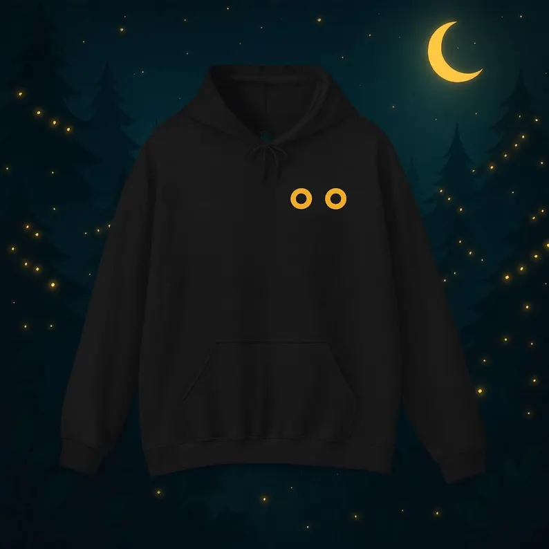 Black Cat Eyes Hooded Sweatshirt