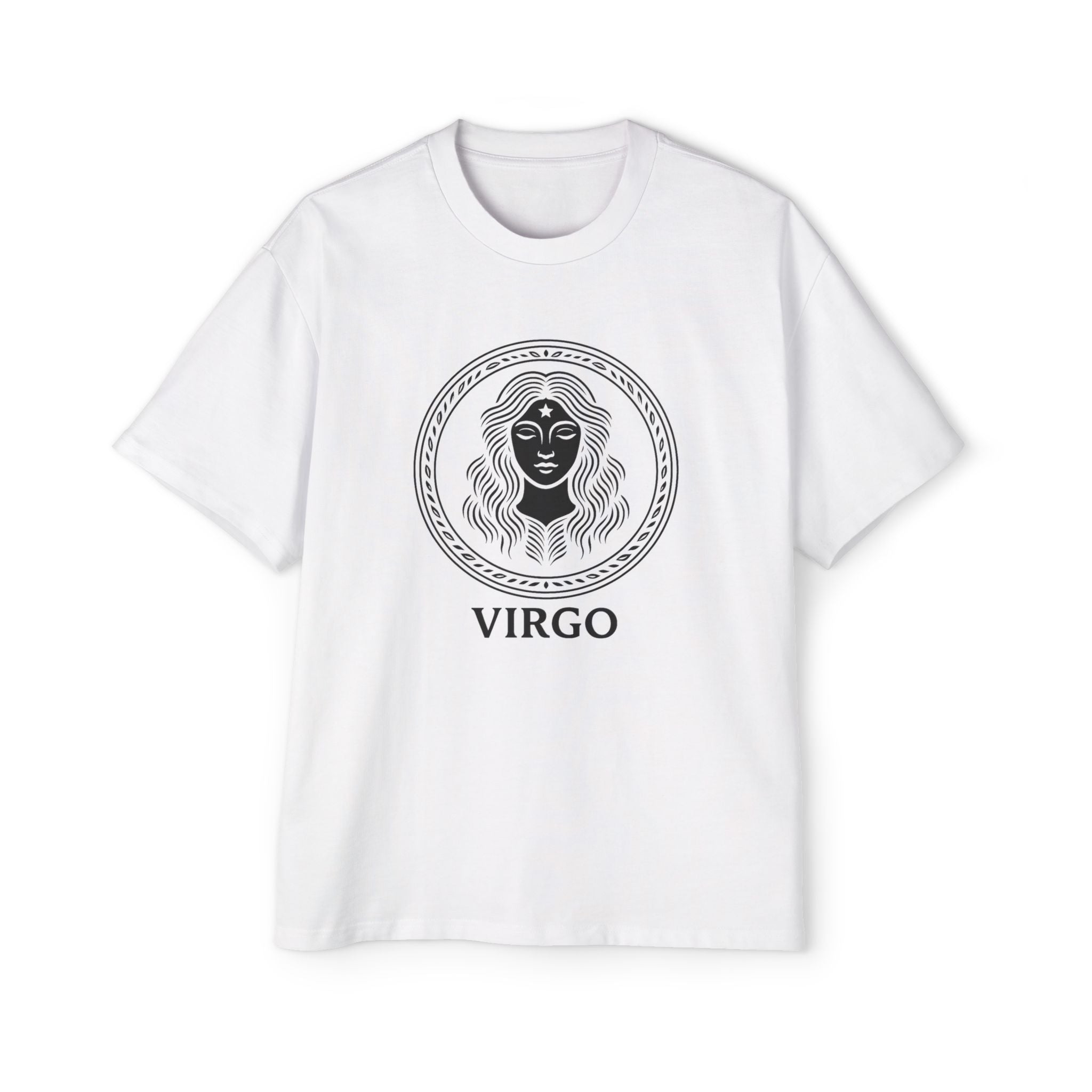 Oversized Virgo Tee - Streetwear meets Mythology